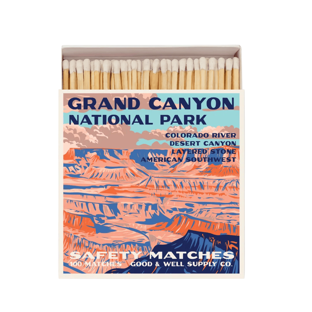Good & Well Supply Co. Grand Canyon Vintage National Park Cabin Matches