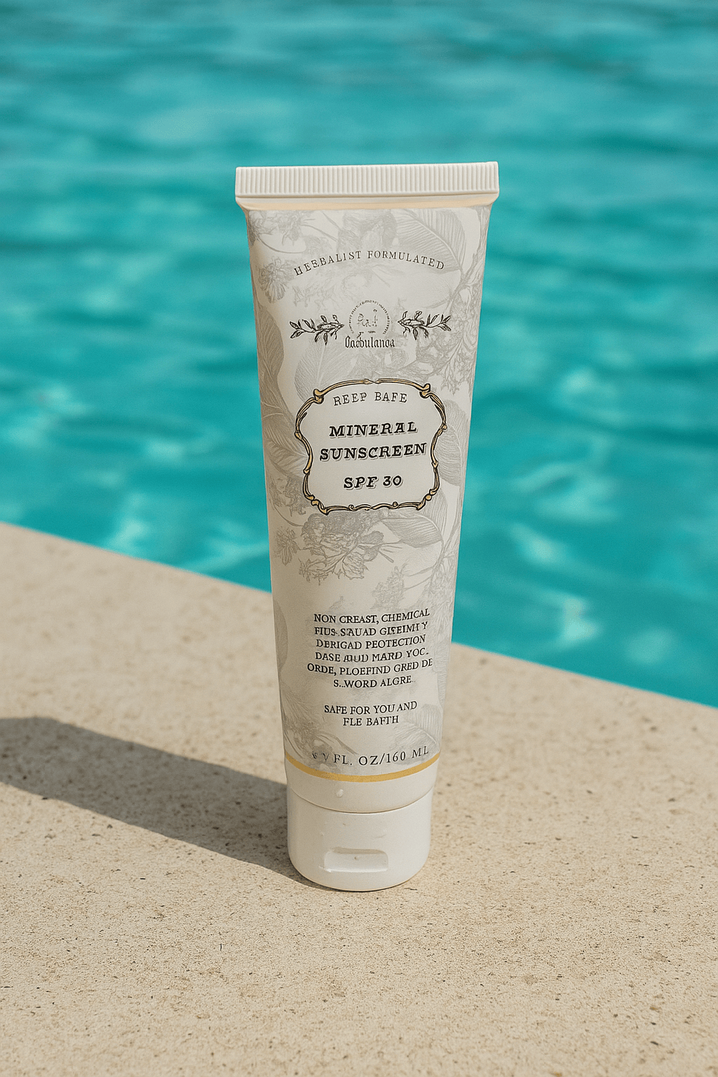 Roots and Leaves, LLC Reef Safe Vegan Mineral Face and Body Sunscreen with Tremella Mushroom