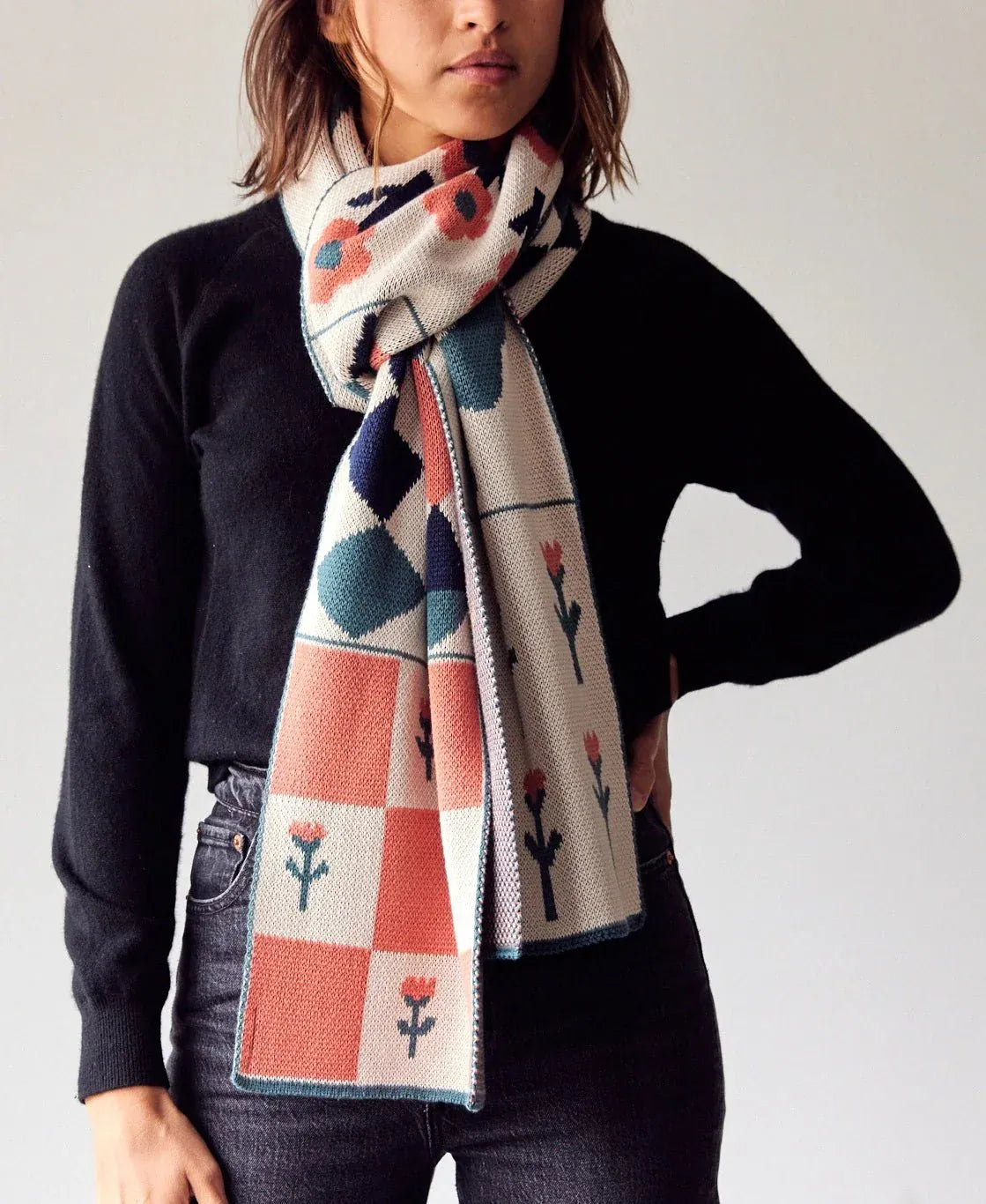 Biquette Adult Scarf Toni Darling Frank Scarf