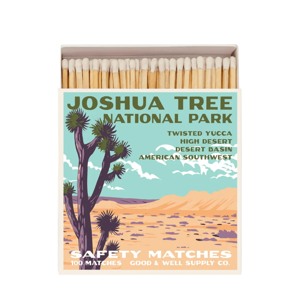 Good & Well Supply Co. Joshua Tree Vintage National Park Cabin Matches