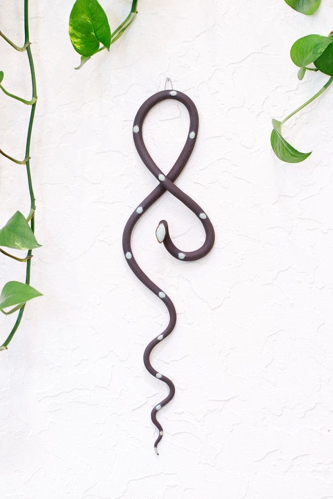 Carter + Rose Stevie Ceramic Wall Snake