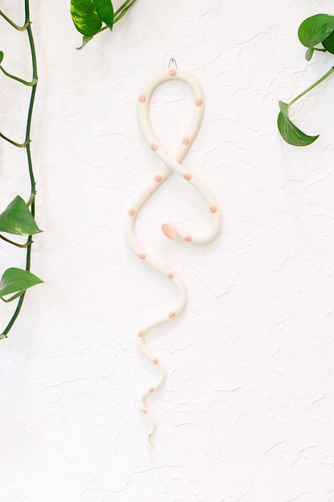 Carter + Rose Sofie Ceramic Wall Snake