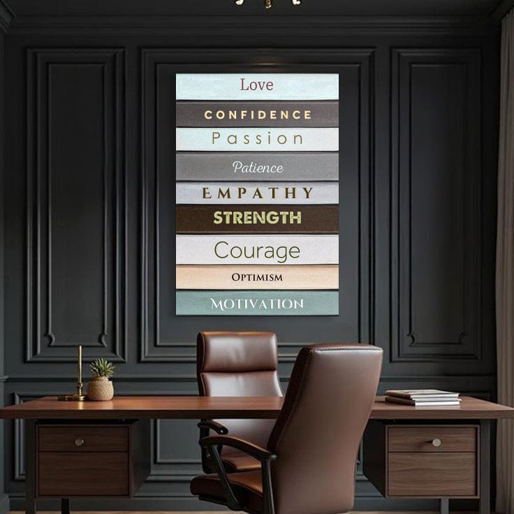 Tailored Canvases Canvas Shelf To Life Motivational Wall Sign