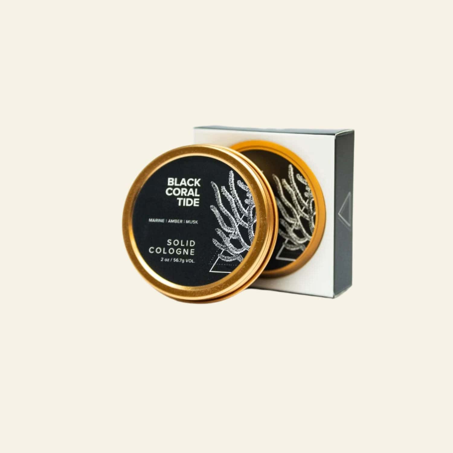 Broken Top Brands Solid Cologne Black Coral Tide Solid Cologne