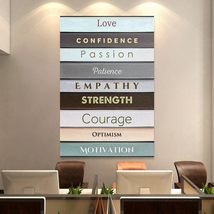 Tailored Canvases Canvas Shelf To Life Motivational Wall Sign
