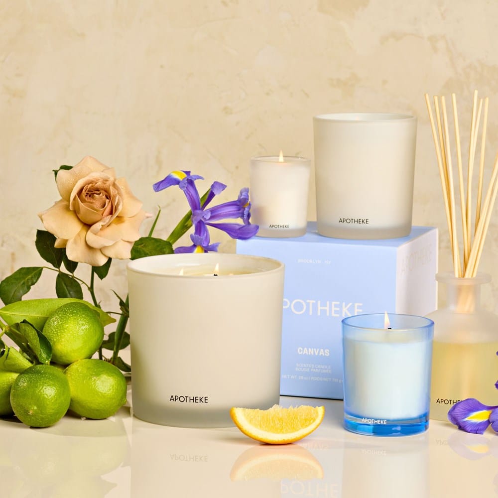 Canvas Mini Candle Tin