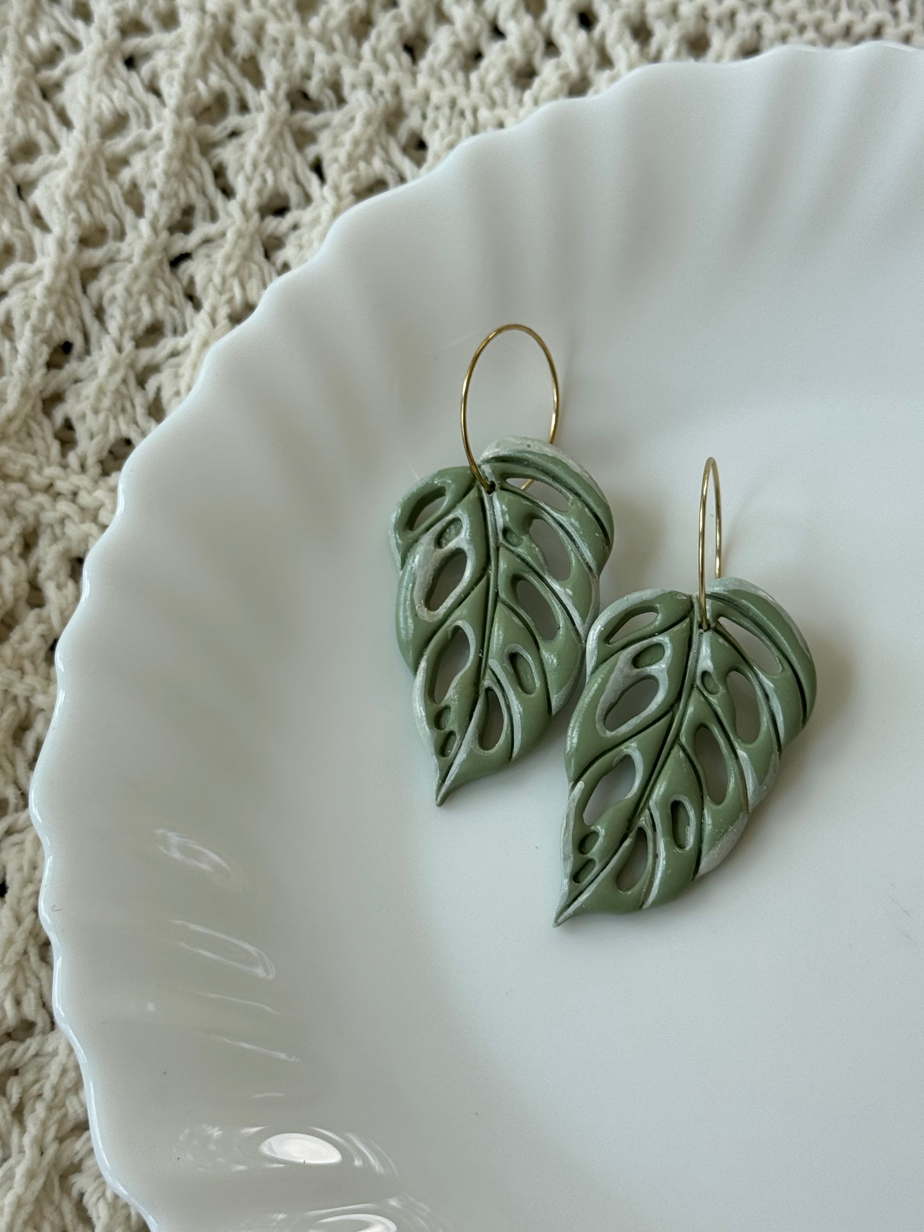 Swiss Cheese Leaves