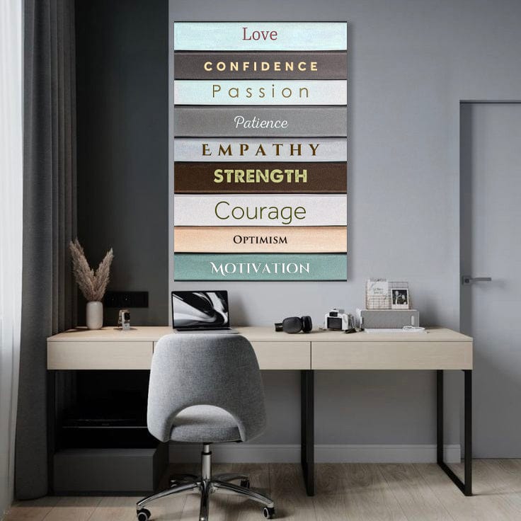 Tailored Canvases Canvas Shelf To Life Motivational Wall Sign