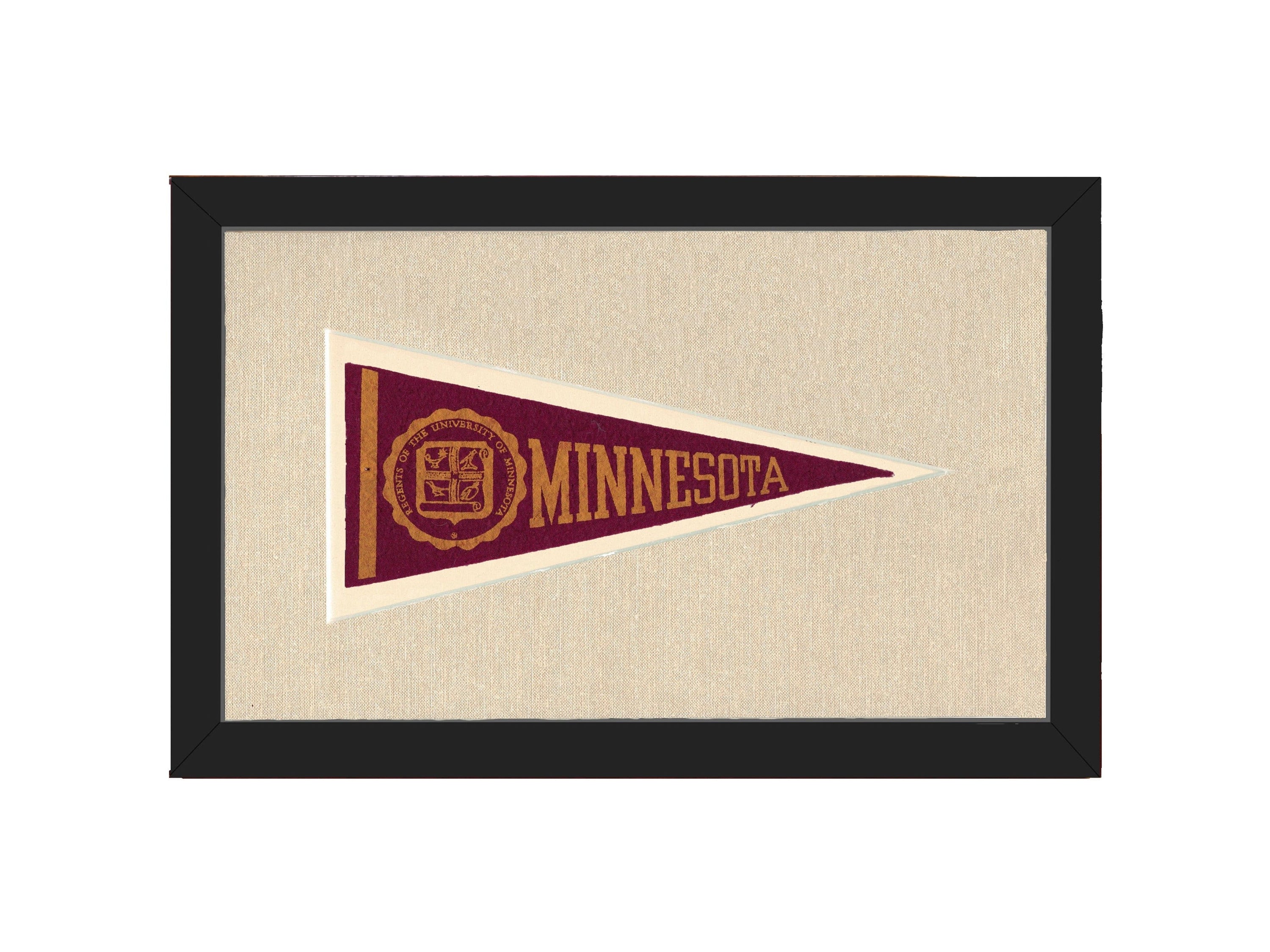 Americana Memories Vintage Pennants and Memorabilia Vintage Minnesota Pennant