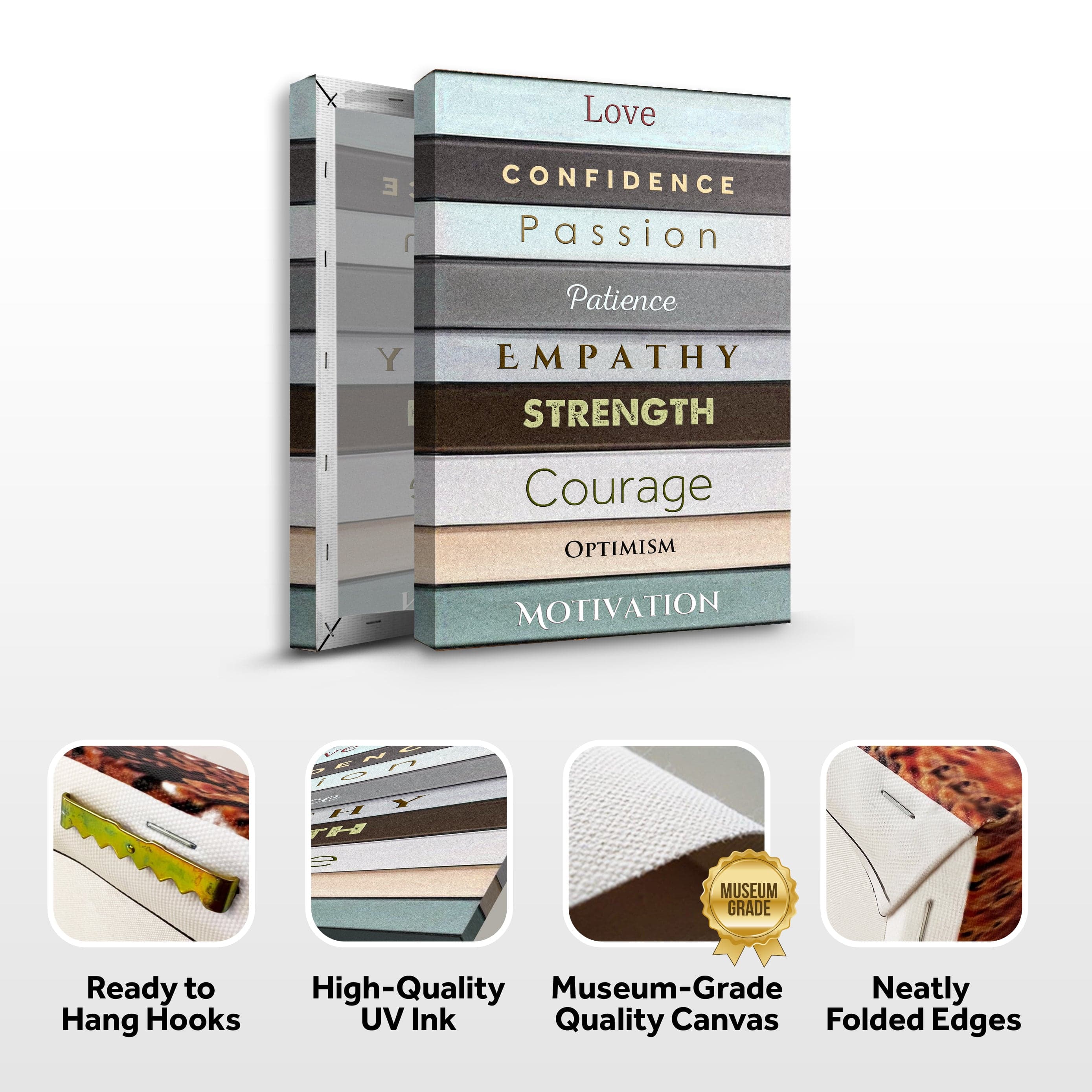 Tailored Canvases Canvas Shelf To Life Motivational Wall Sign