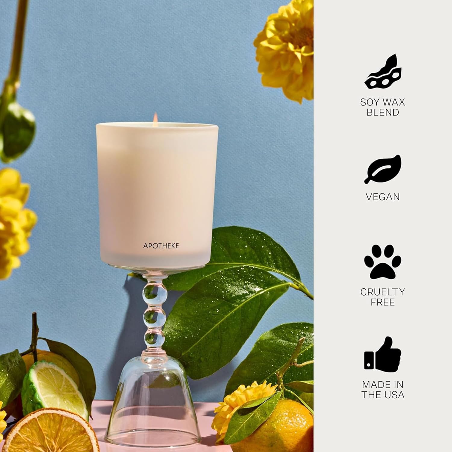 Bergamot Tangerine Votive Candle