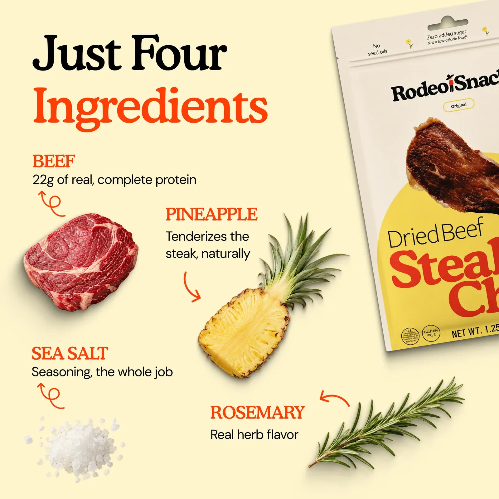 Rodeo Snacks Snack Sticks Steak Chips