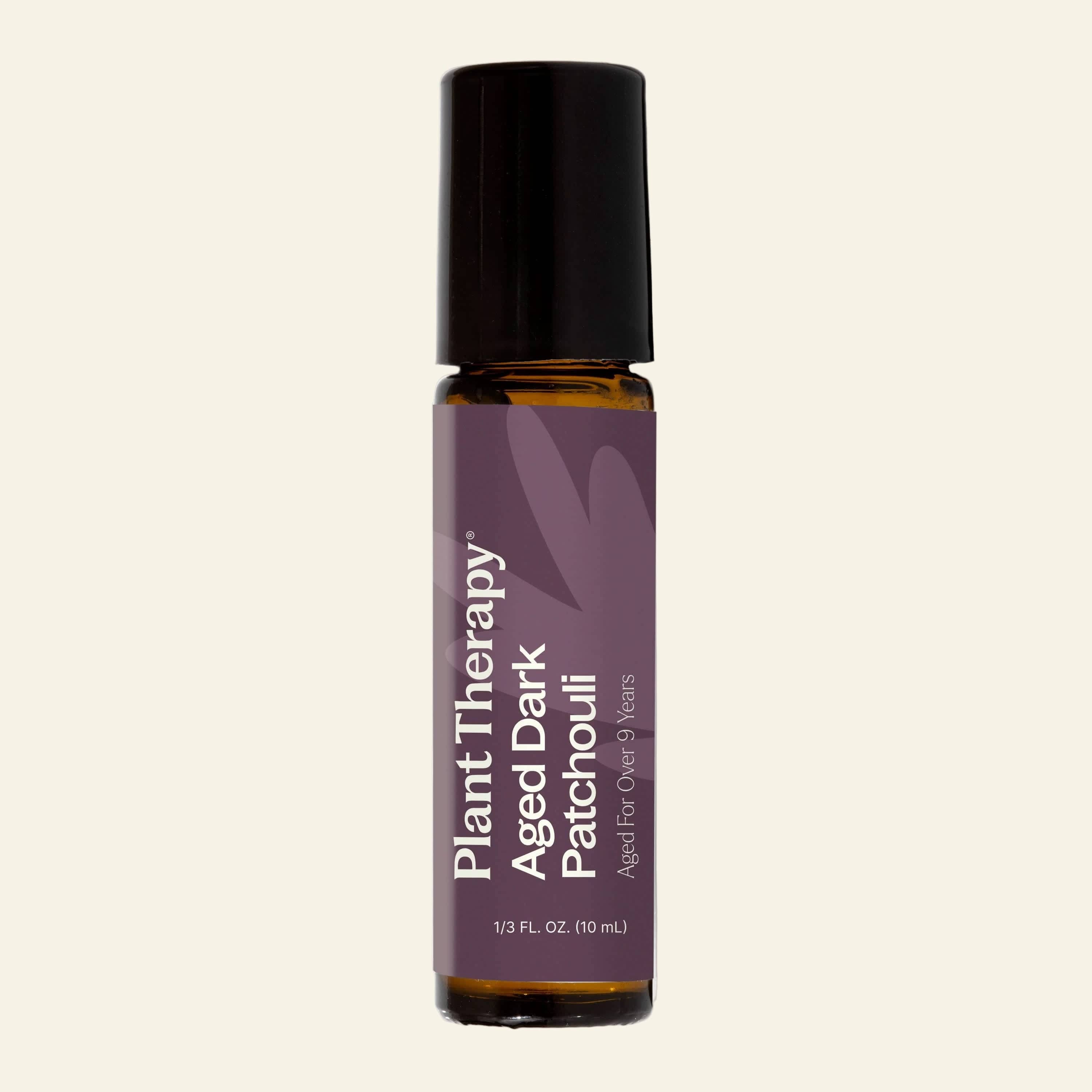 Plant Therapy Essential Oil Aged Dark Patchouli Essential Oil Pre-Diluted Roll-On 10 ml