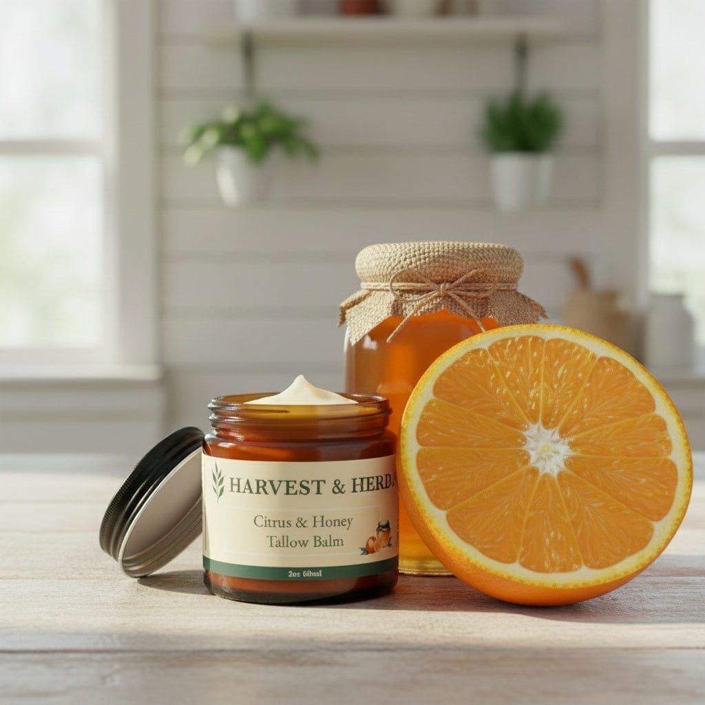 Harvest & Herd Co. Citrus & Honey Tallow Balm