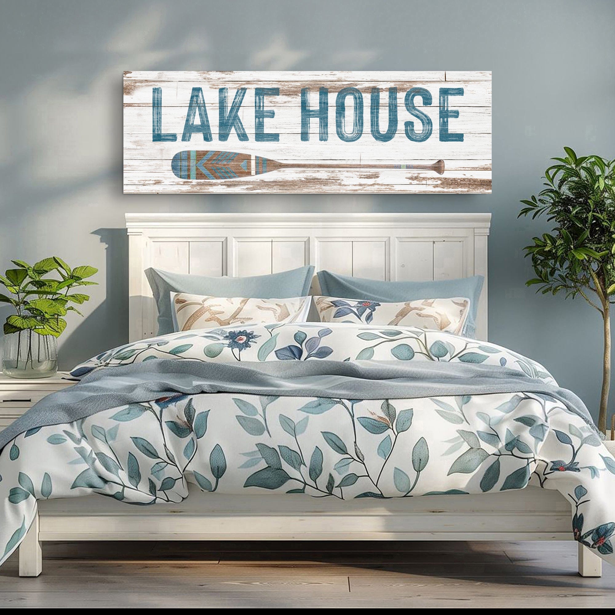 Tailored Canvases Canvas Lake House Coastal Sign II