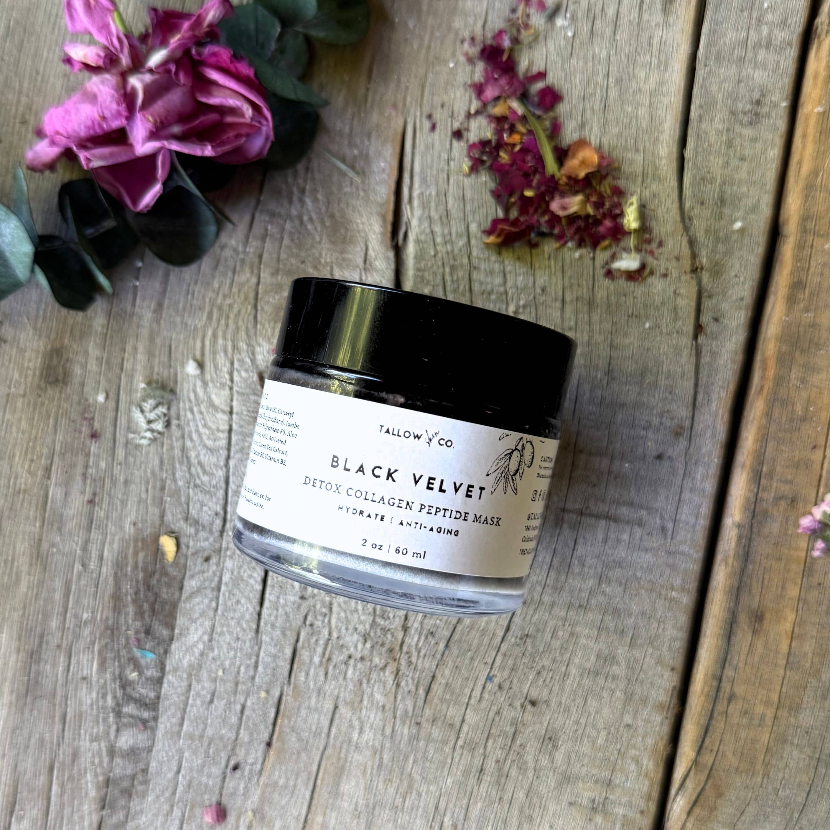 Black Velvet Charcoal & Peptide Gel Mask