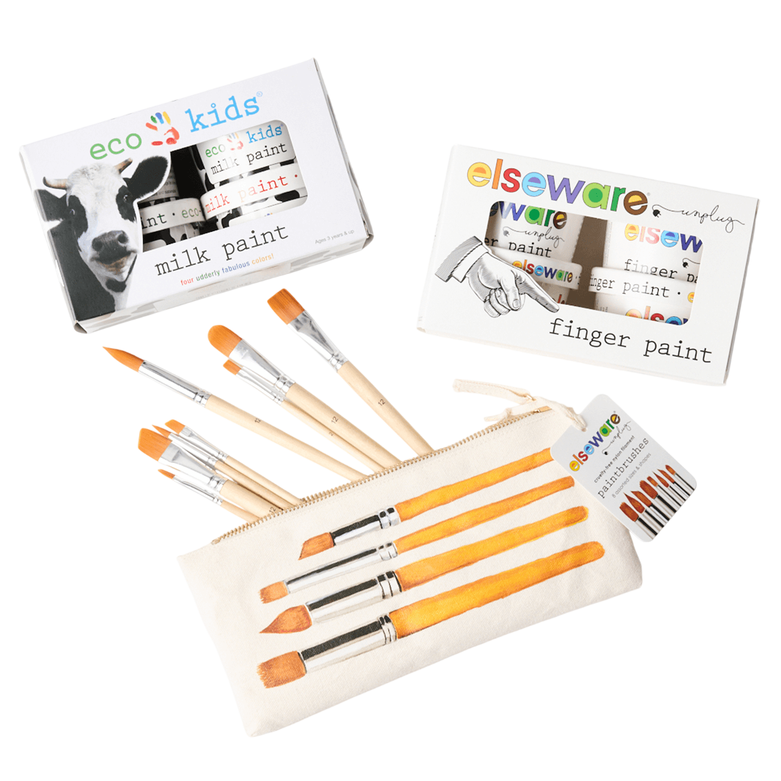 Creative Painting Bundle | All Natural Paints & Tools for Kids