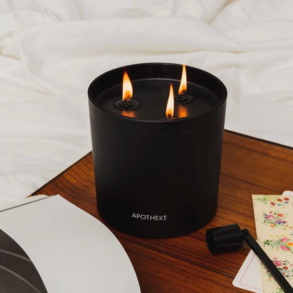 APOTHEKE 3-Wick Candles Charcoal 3-Wick Candle