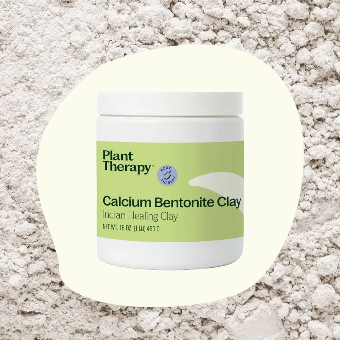 Plant Therapy Hair & Skin Care 16 oz Calcium Bentonite Clay 16 oz