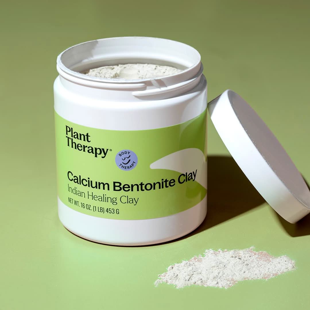 Plant Therapy Hair & Skin Care 16 oz Calcium Bentonite Clay 16 oz