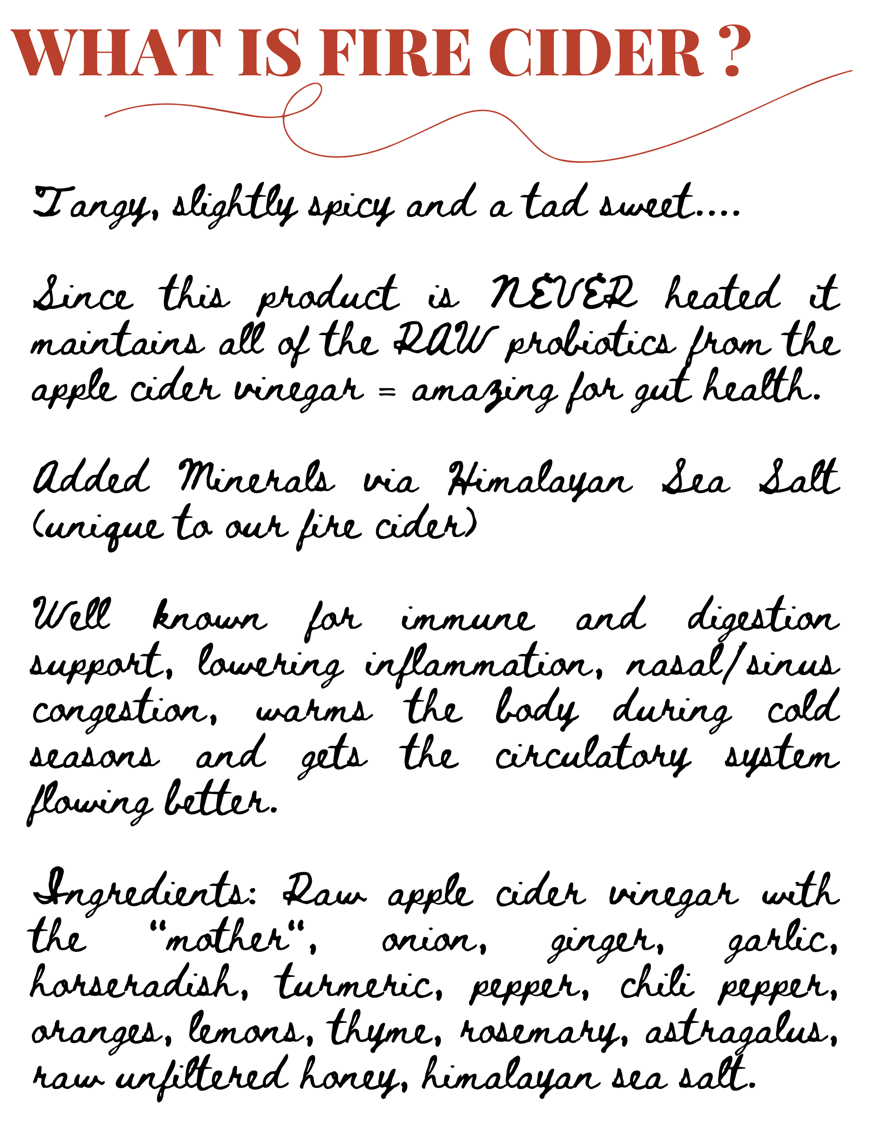 Roots and Leaves, LLC Fire Cider