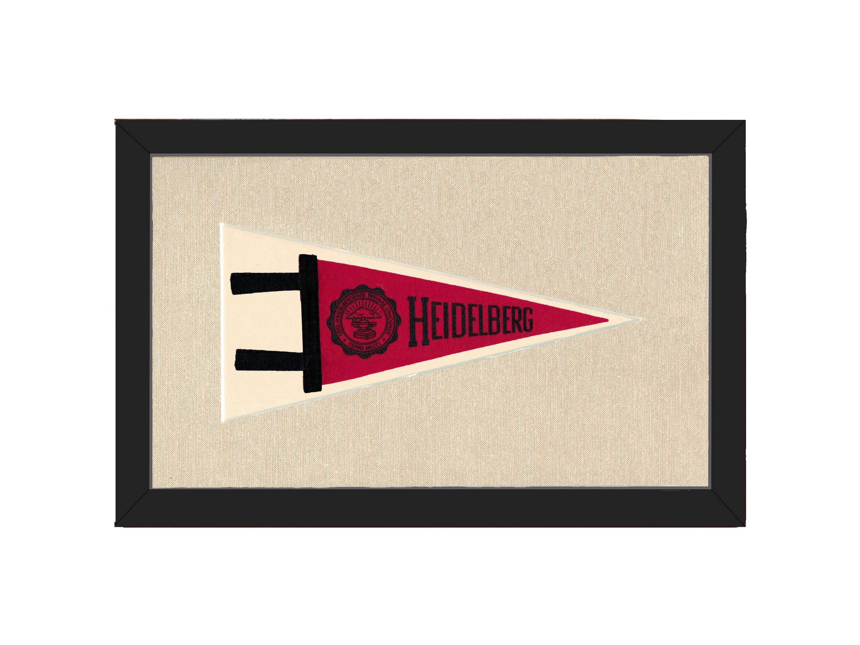 Americana Memories Vintage Pennants and Memorabilia Vintage Heidelberg University Pennant