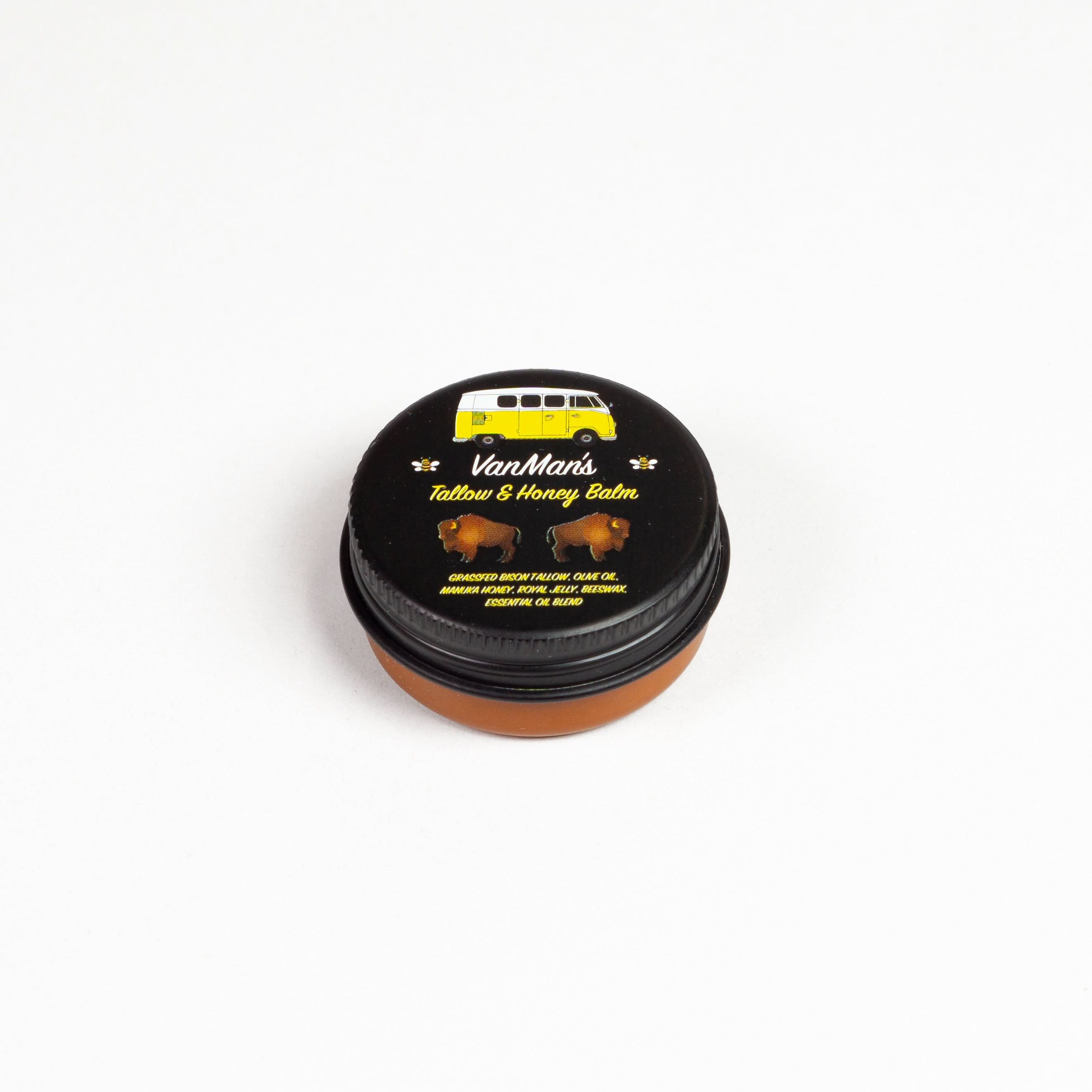 VanMan Skincare Bison Tallow and Honey Balm VanMan Tiny&