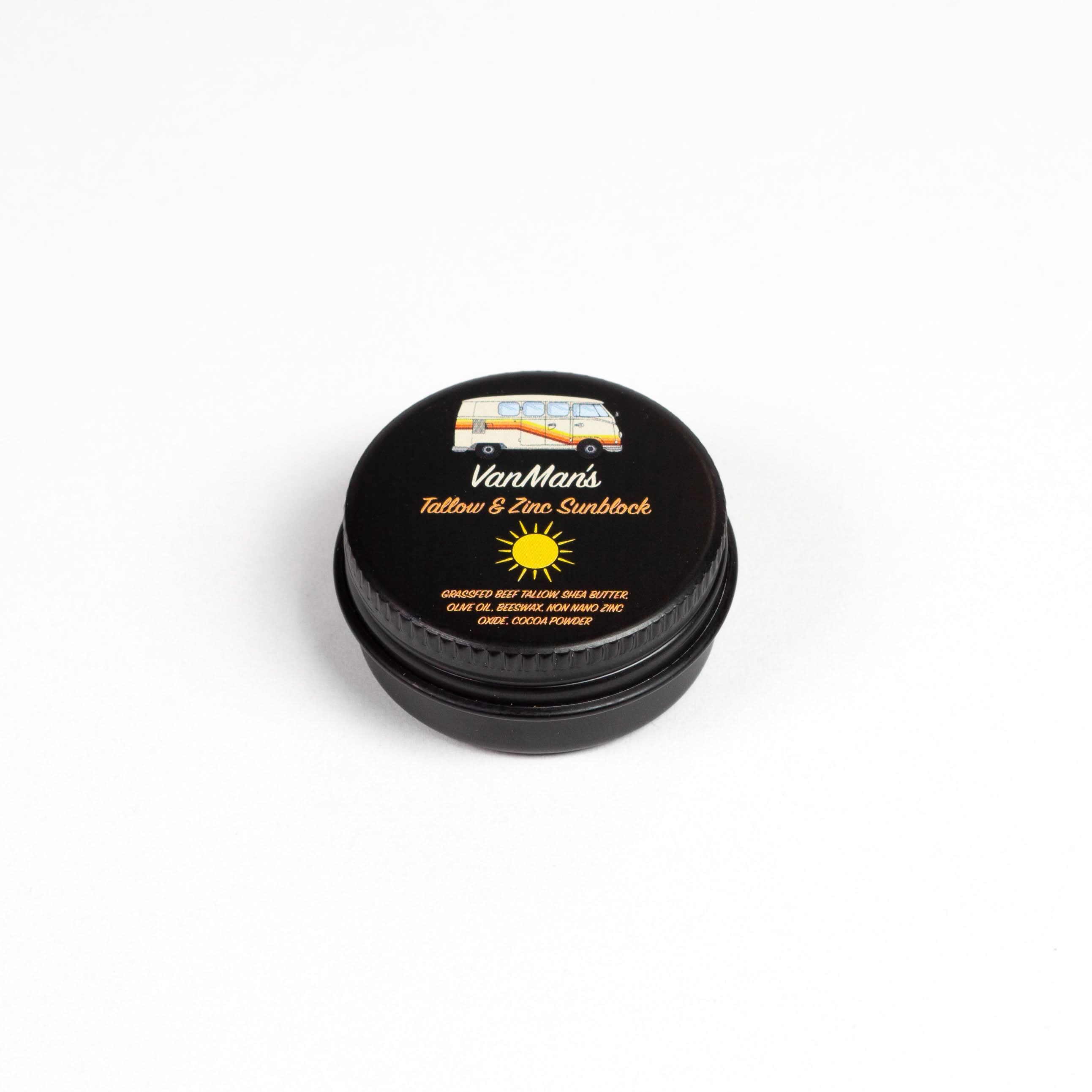 VanMan Skincare Tallow & Zinc Sunblock VanMan Tiny&