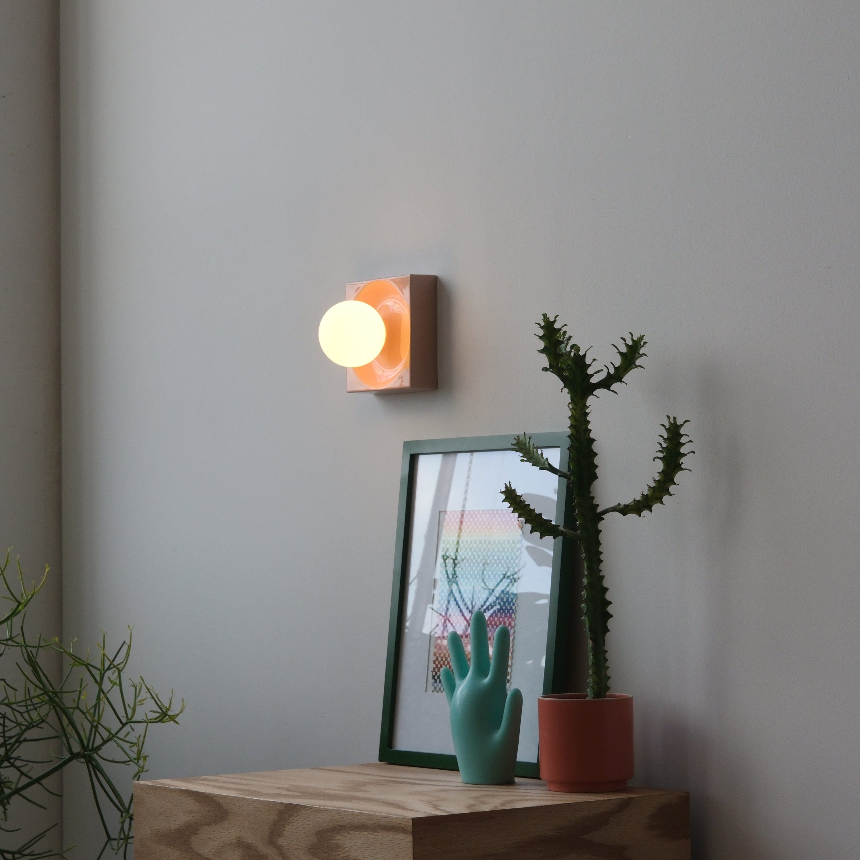 Misewell Lamps Cubic Sconce