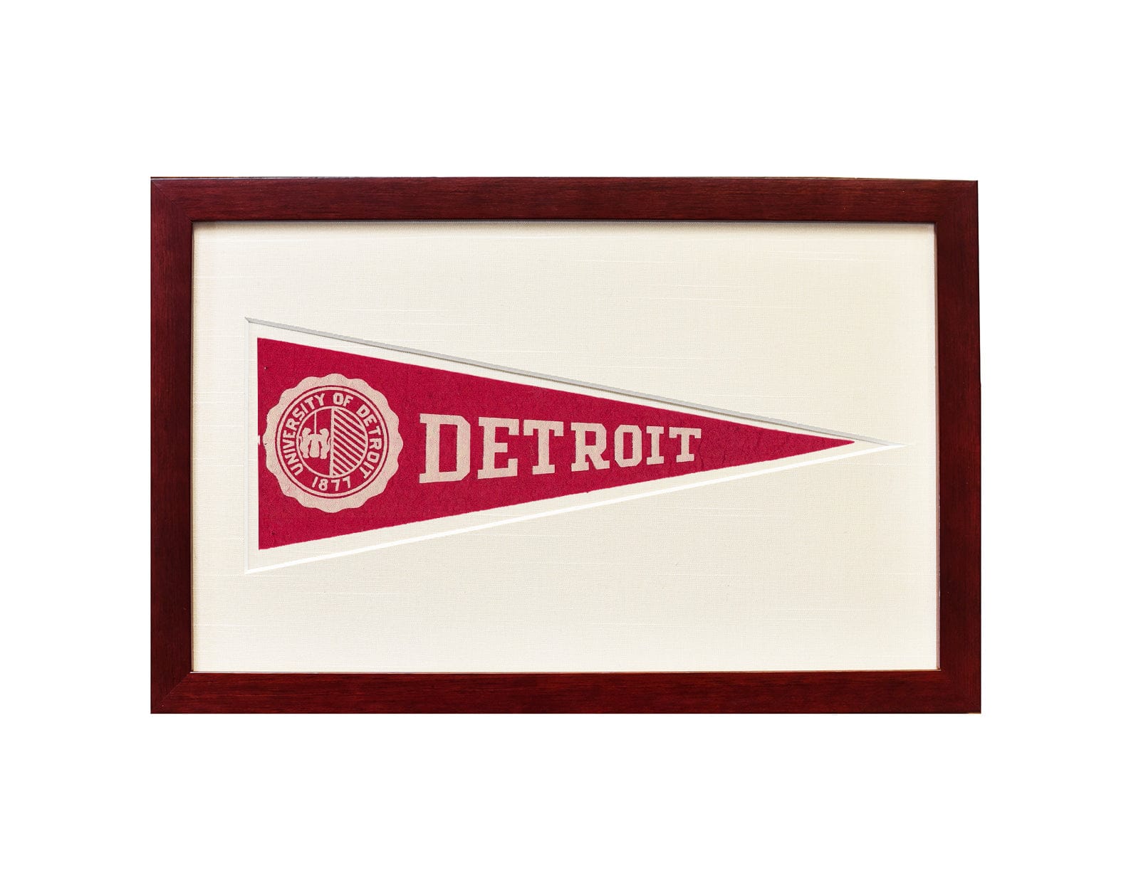 Americana Memories Vintage Detroit University Hormel Pennant