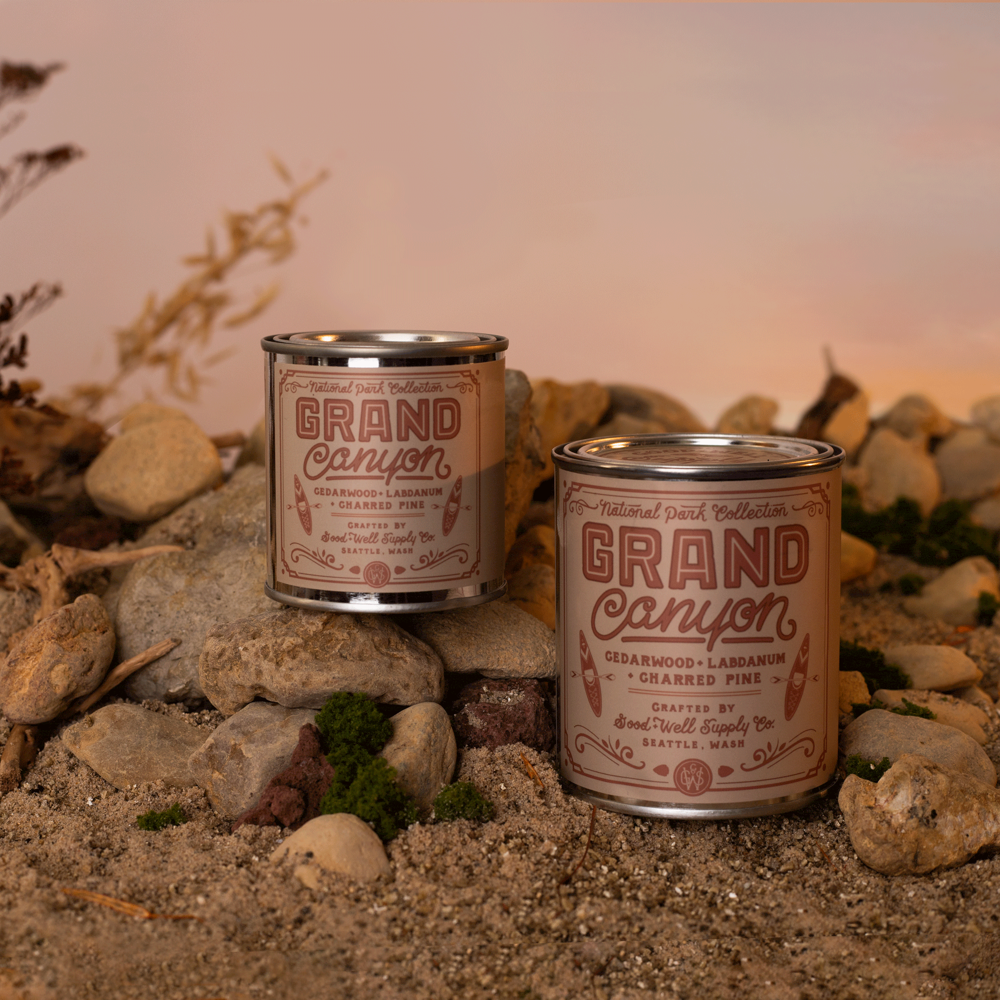 Good & Well Supply Co Candles Grand Canyon National Park Candle