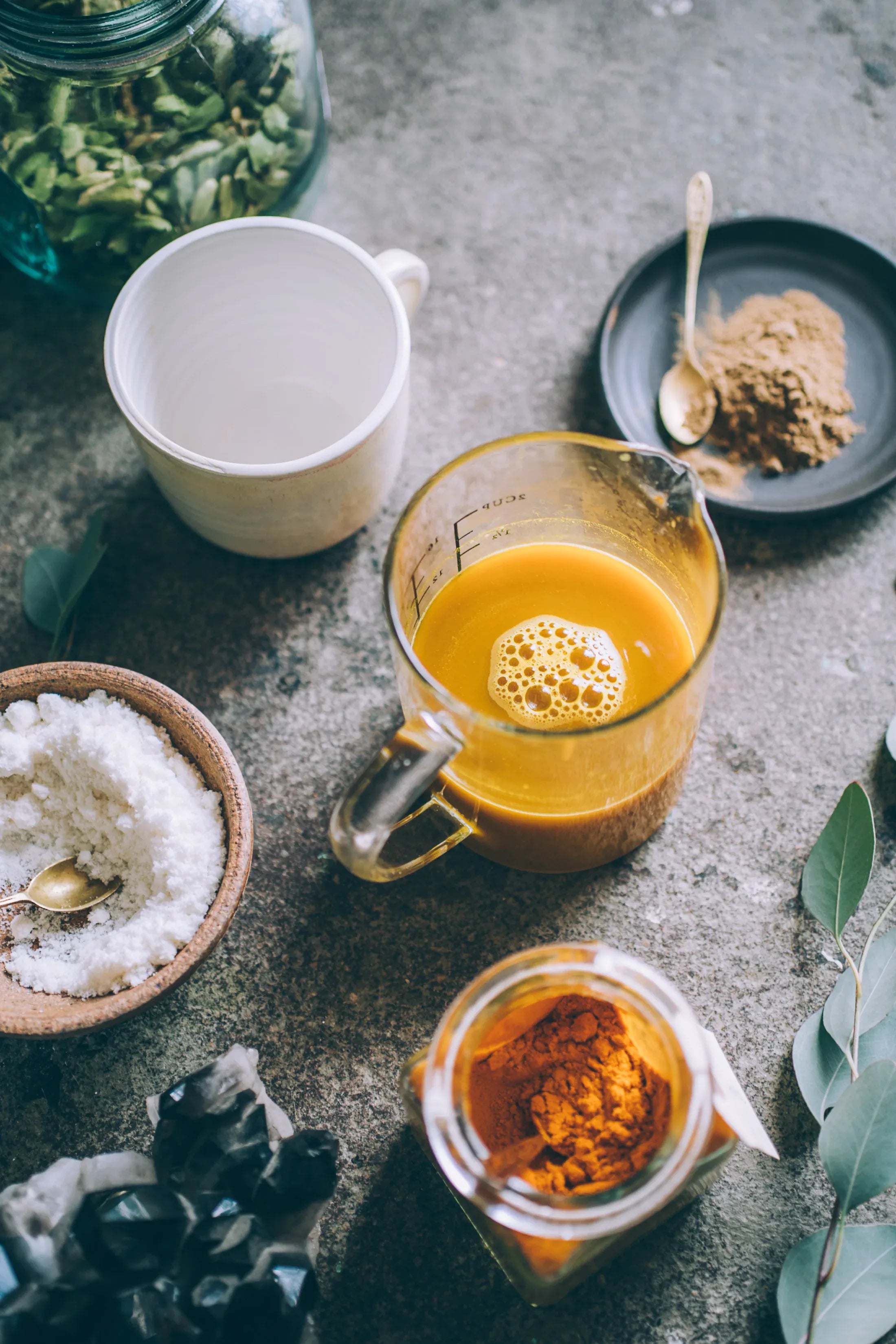 Anima Mundi Tea & Infusions GOLDEN MOON MILK | Blue Lotus Vanilla