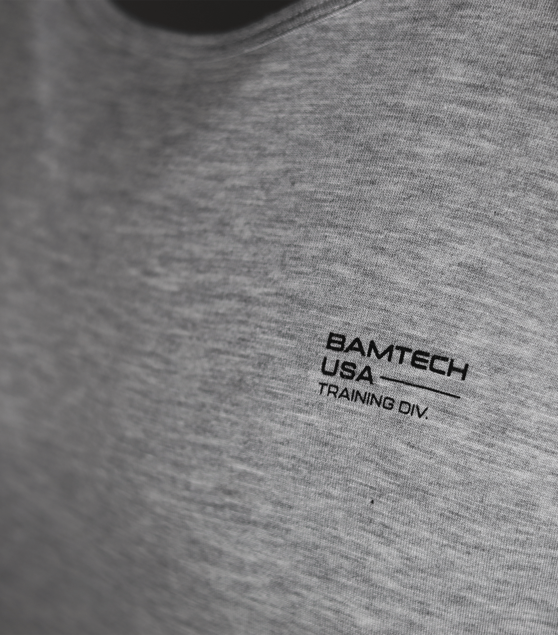 Bamtech Tanks Bamboo Aerotech Tank - Training Div. Heather Grey