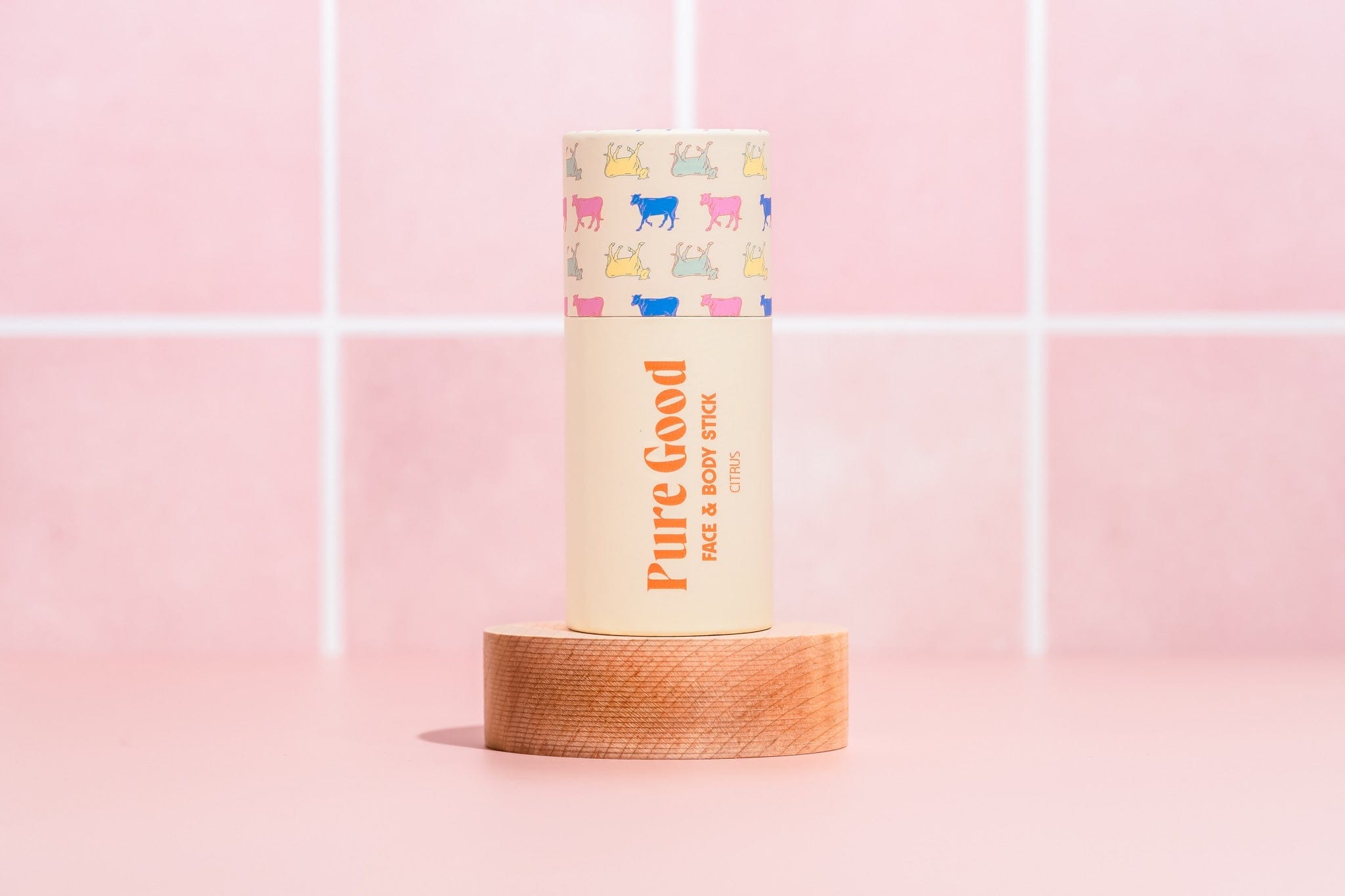 Pure Good LLC Tallow Balm Stick Face & Body Tallow Stick - Hydration and vitamin C for your skin.