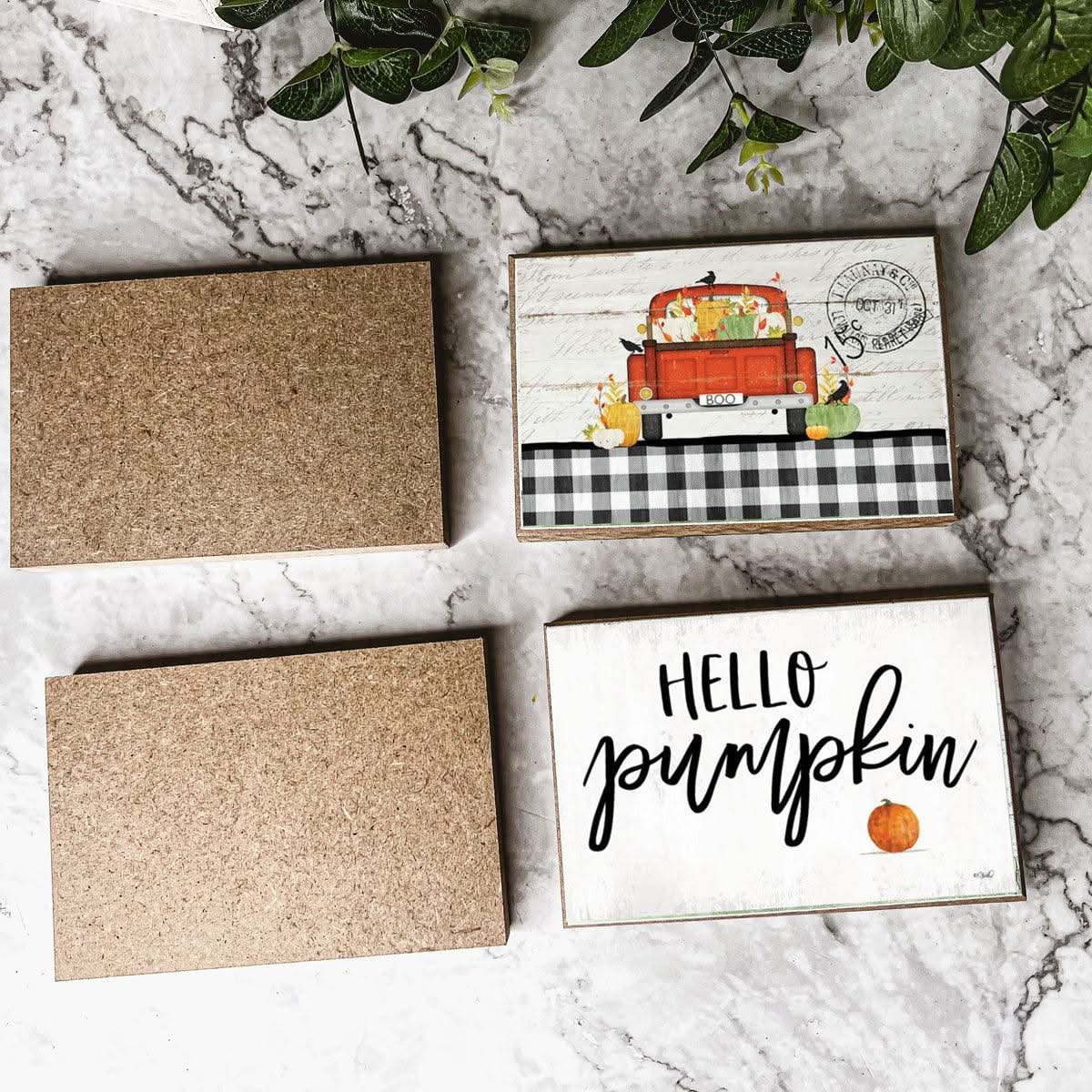Gia Roma Fall Sign Hello Pumpkin