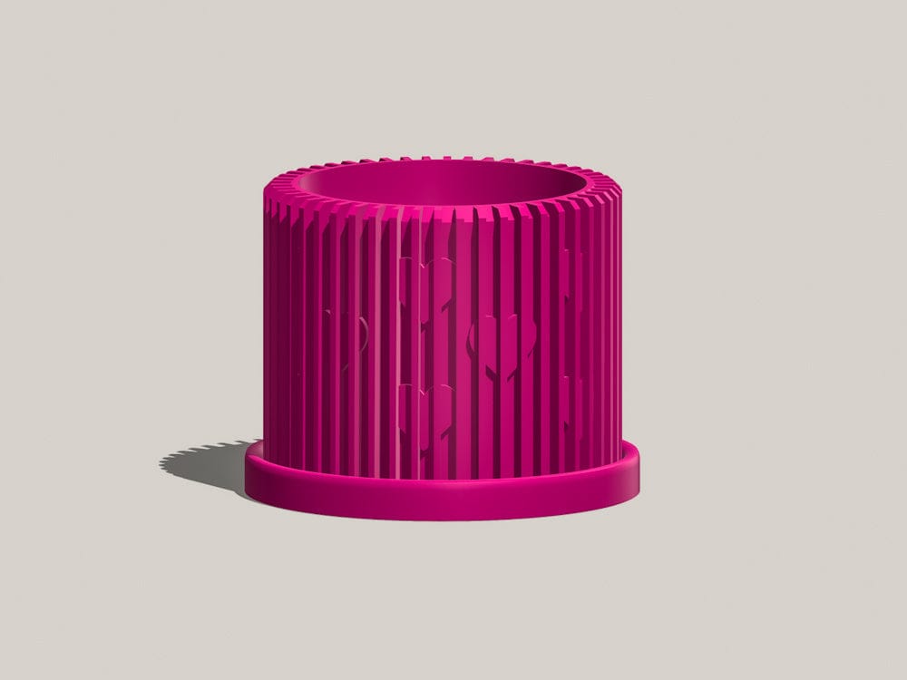Rosebud HomeGoods Planter Modern Heart-Shaped Planter with Drainage & Saucer – Unique Valentine’s Day Gift for Plant Lovers, 3d Printed Planter Home Hosting Decor,