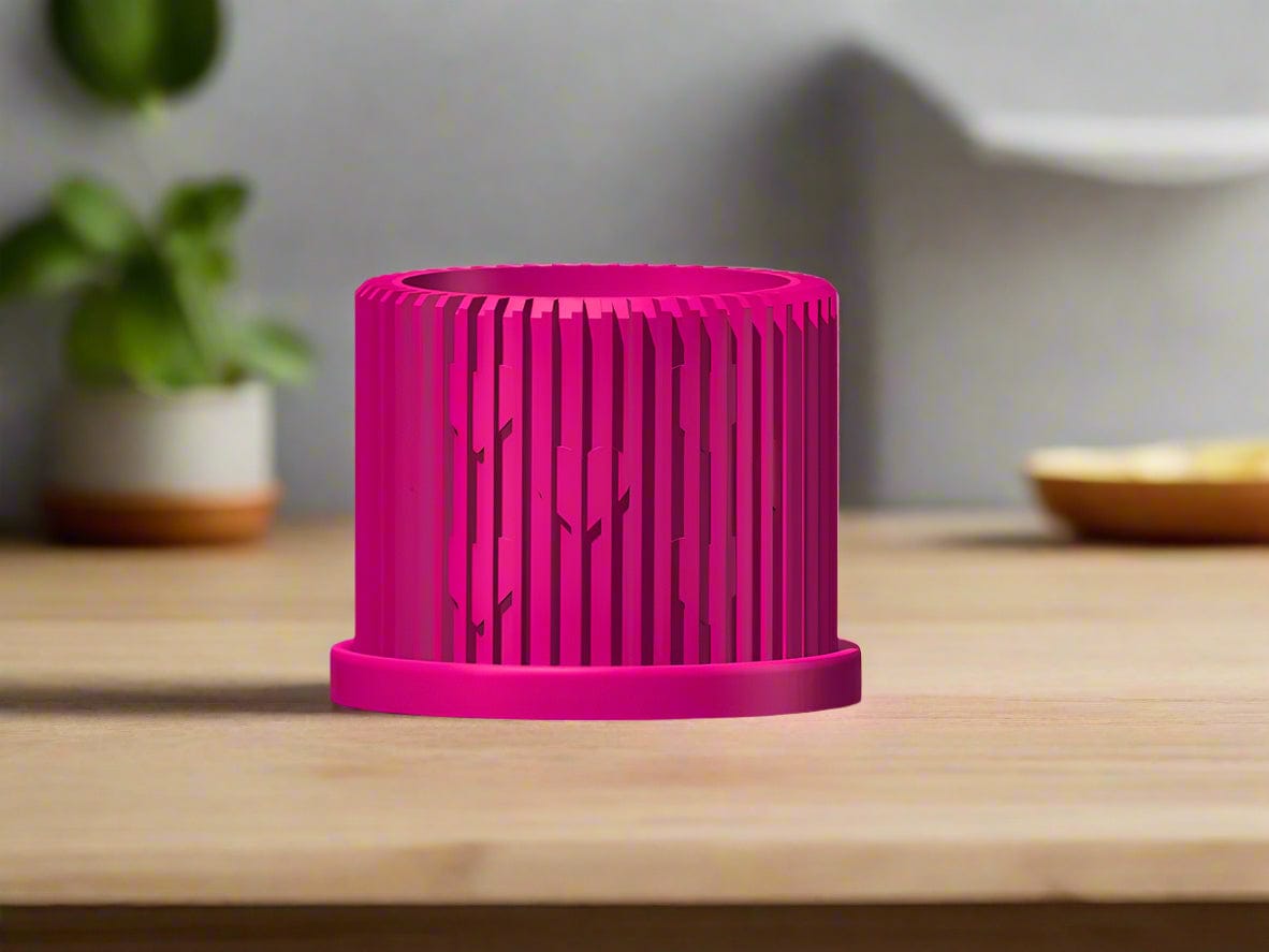 Rosebud HomeGoods Planter Modern Heart-Shaped Planter with Drainage & Saucer – Unique Valentine’s Day Gift for Plant Lovers, 3d Printed Planter Home Hosting Decor,