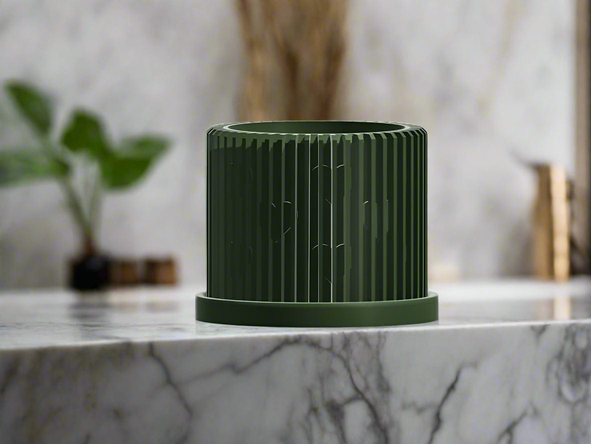 Rosebud HomeGoods Planter Modern Heart-Shaped Planter with Drainage & Saucer – Unique Valentine’s Day Gift for Plant Lovers, 3d Printed Planter Home Hosting Decor,