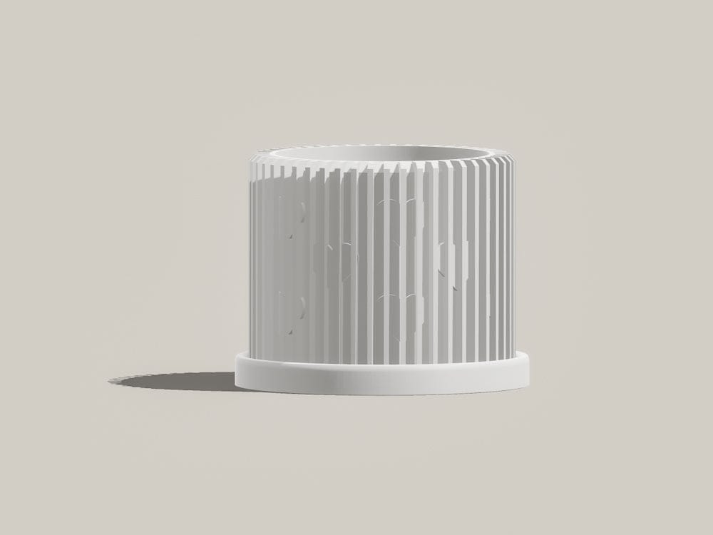 Rosebud HomeGoods Planter Modern Heart-Shaped Planter with Drainage & Saucer – Unique Valentine’s Day Gift for Plant Lovers, 3d Printed Planter Home Hosting Decor,