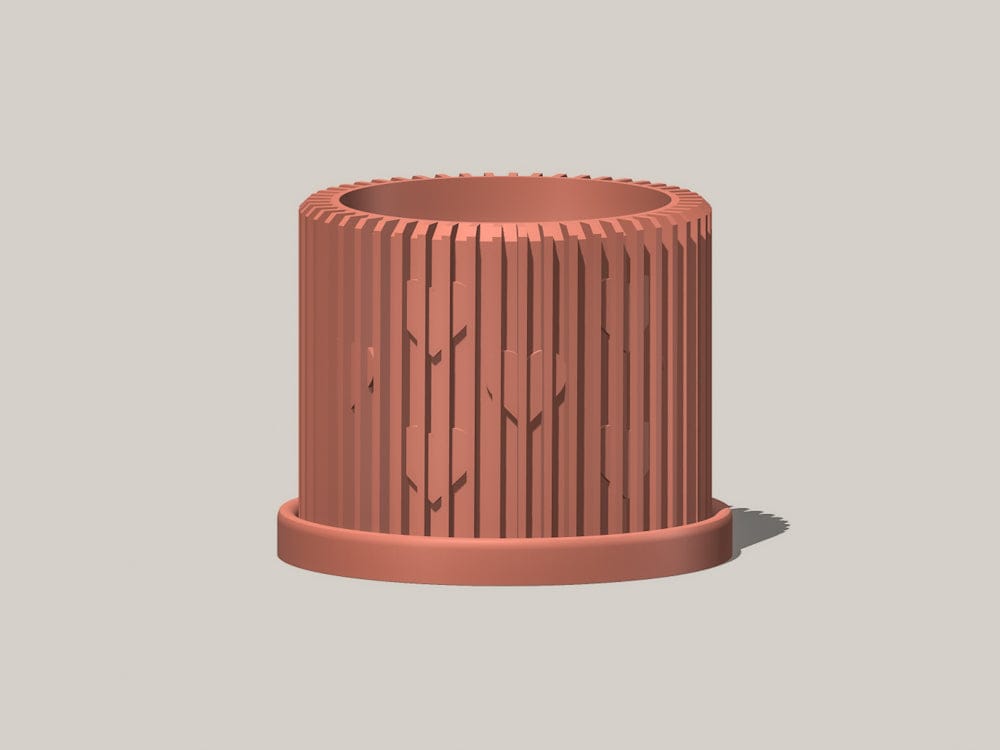 Rosebud HomeGoods Planter Modern Heart-Shaped Planter with Drainage & Saucer – Unique Valentine’s Day Gift for Plant Lovers, 3d Printed Planter Home Hosting Decor,