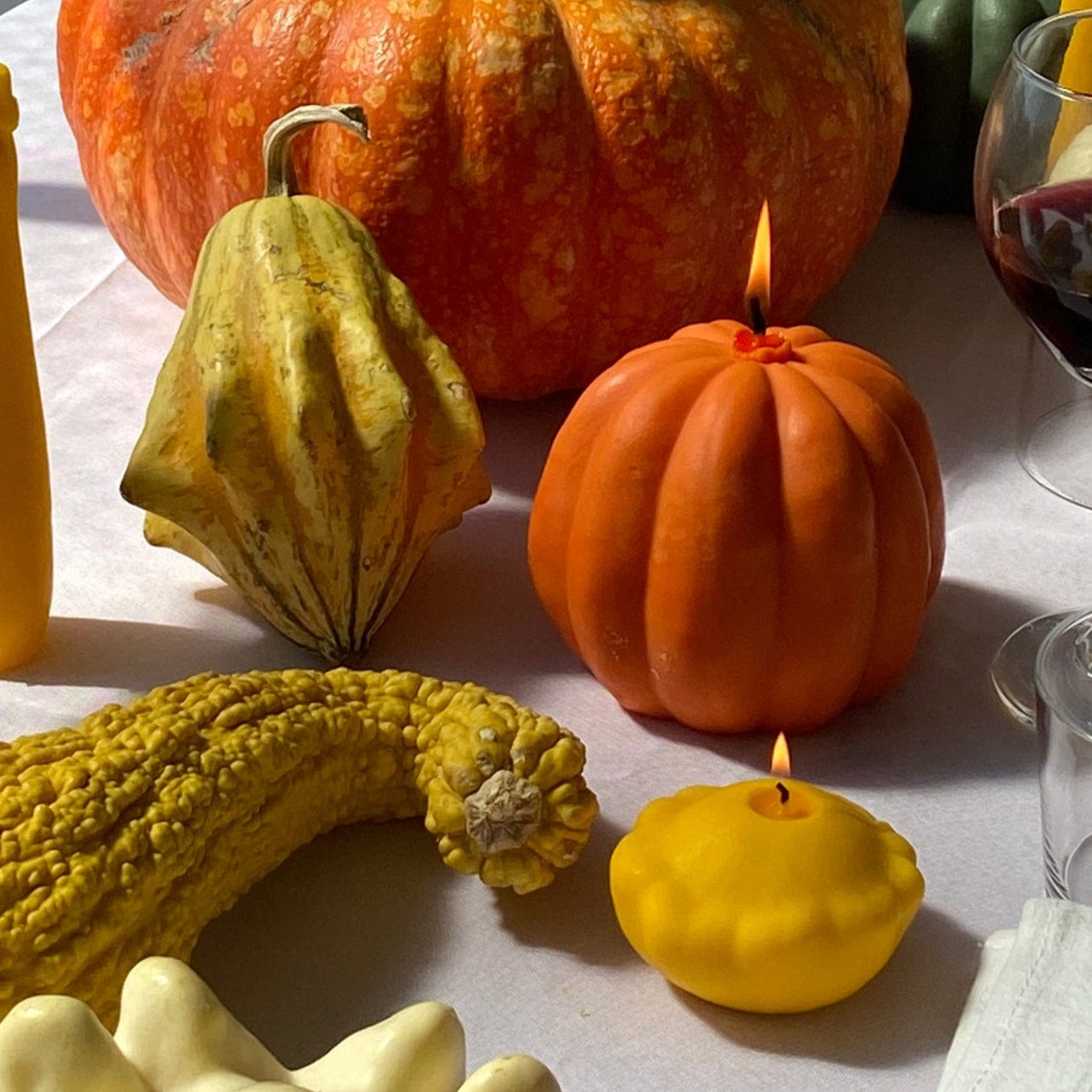 Scandles Farmers Markets Orange / Pumpkin Pie Pumpkin Candle - Orange