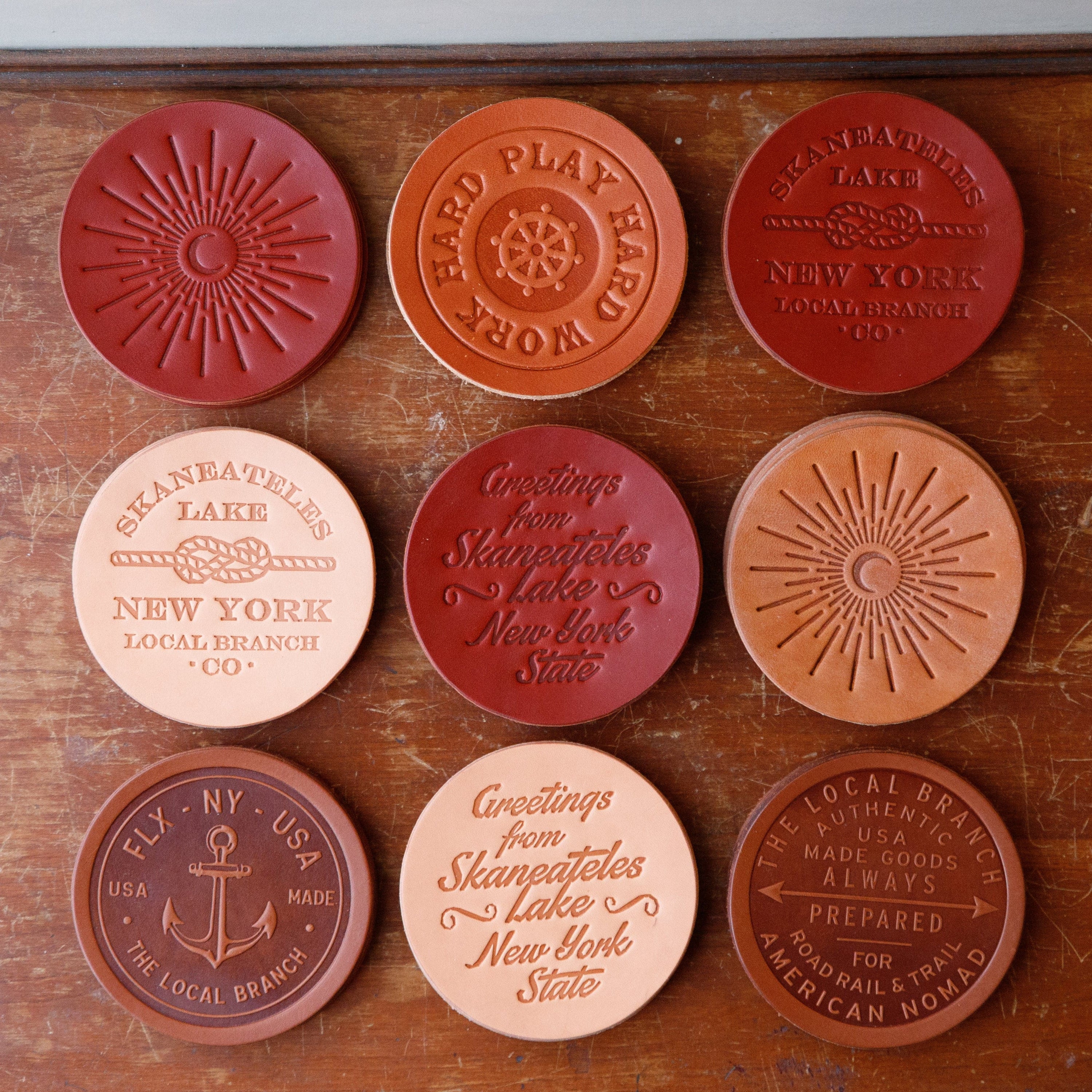 Leather Coasters