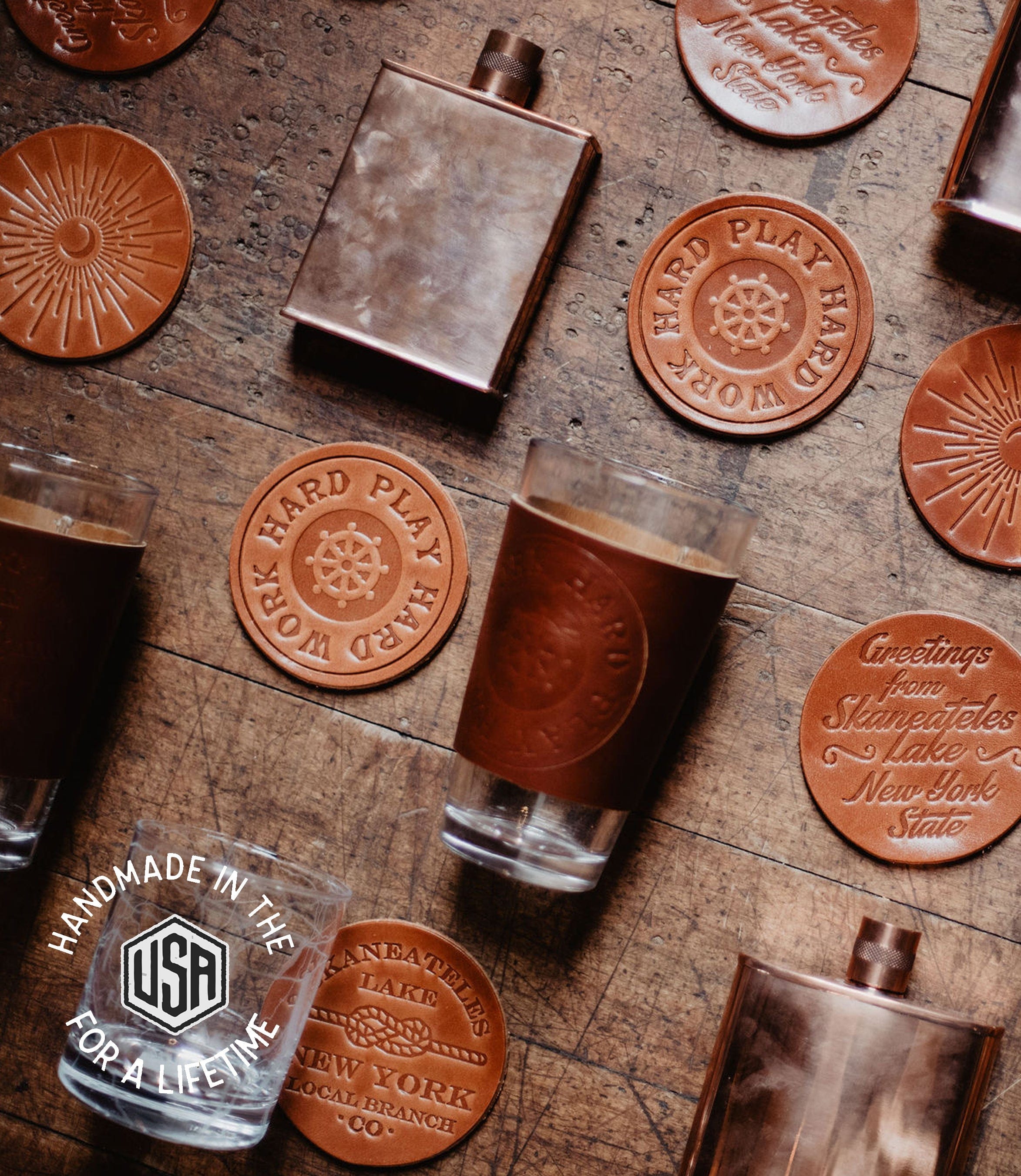Leather Coasters