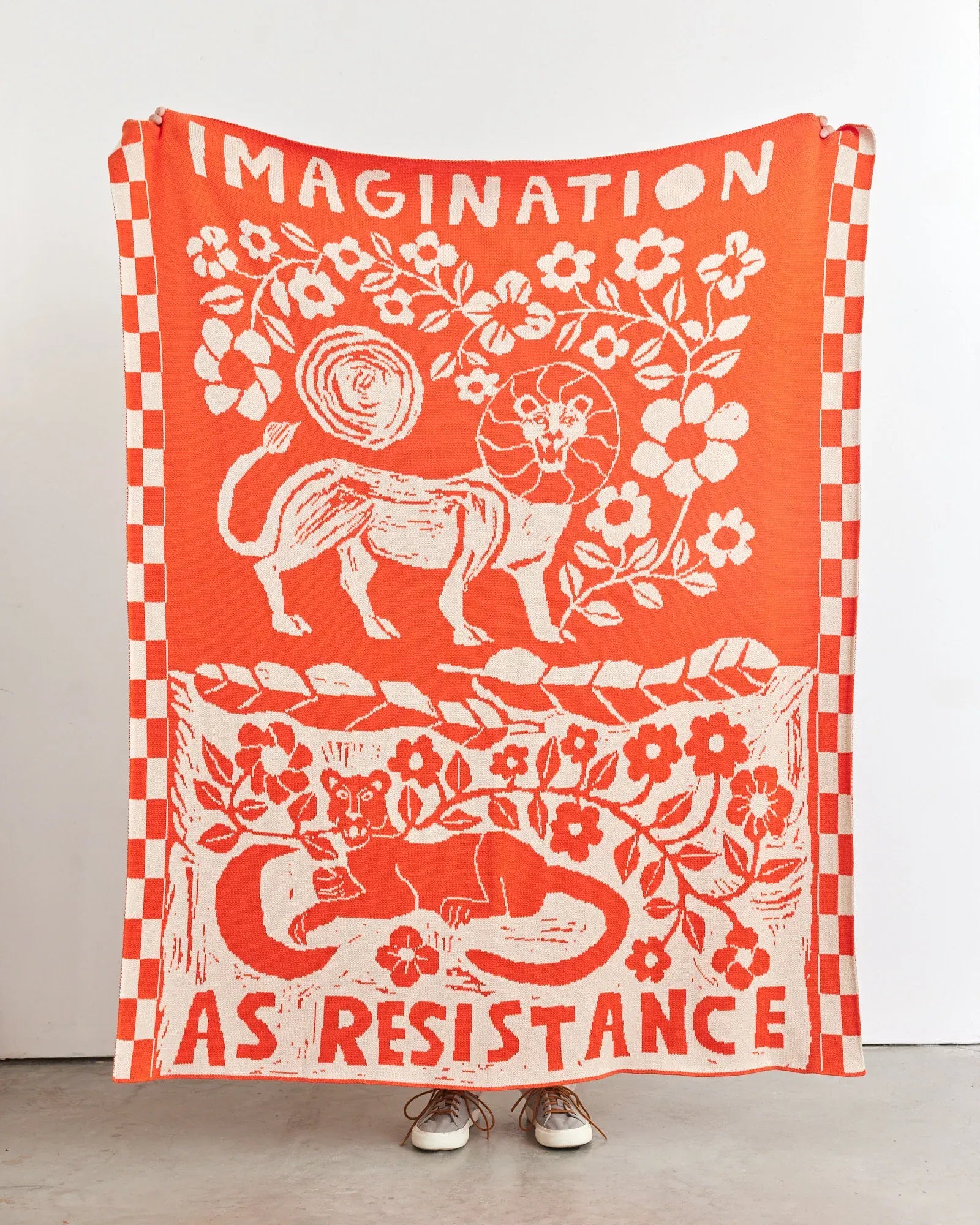 Biquette Throw Blanket Imagination