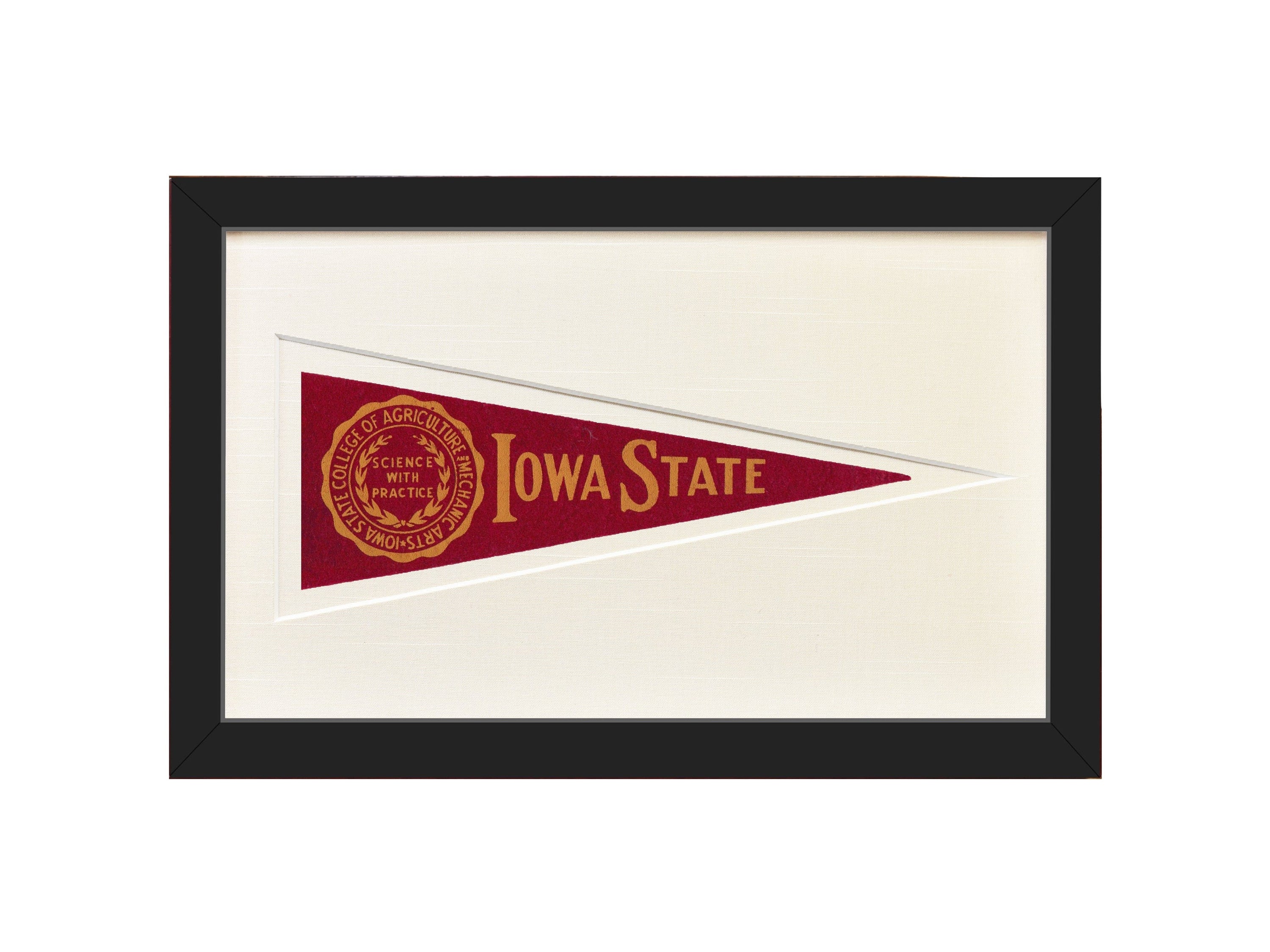 Americana Memories Vintage Iowa State Hormel Pennant