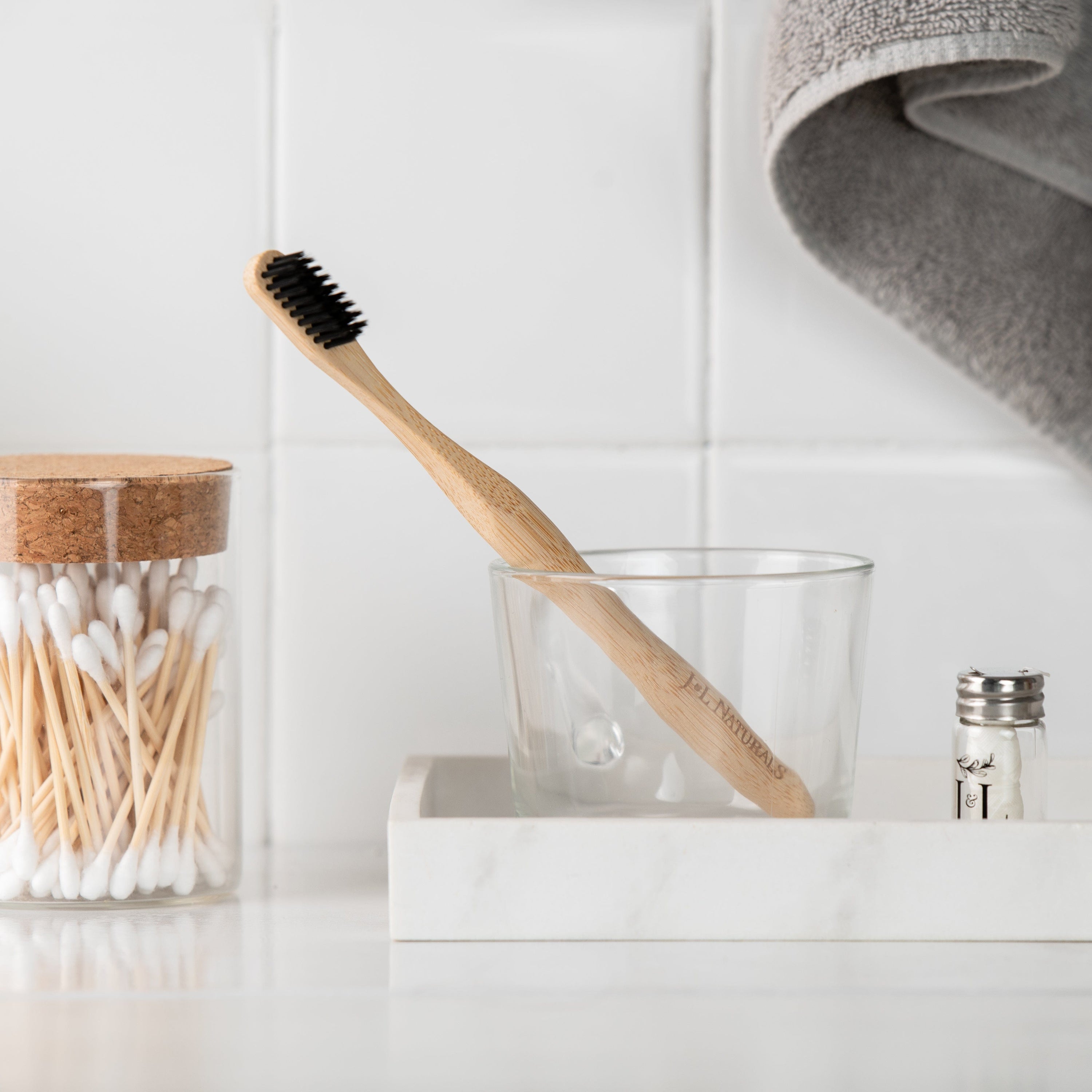 J&L Naturals Essentials Bamboo Toothbrush