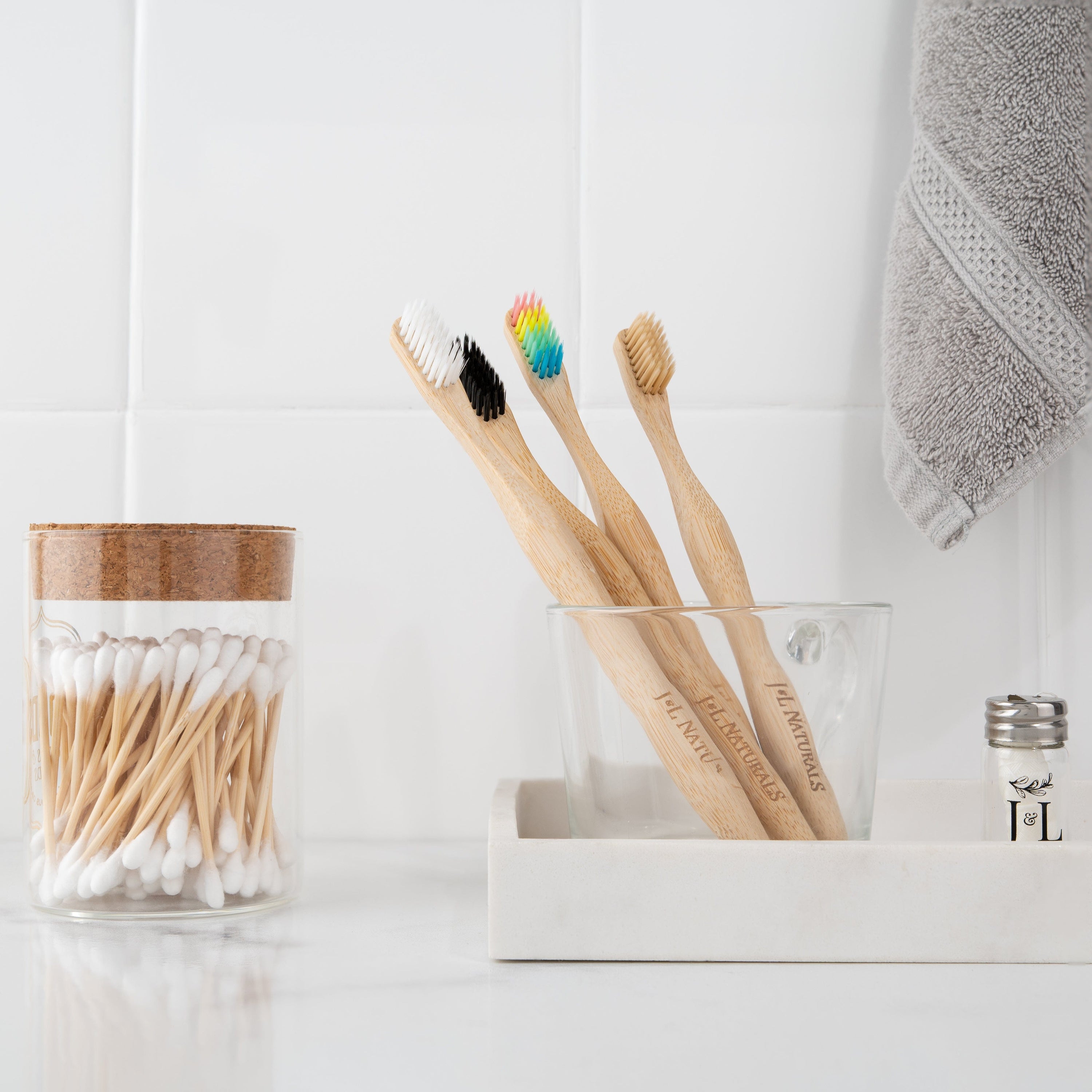 J&L Naturals Essentials Bamboo Toothbrush