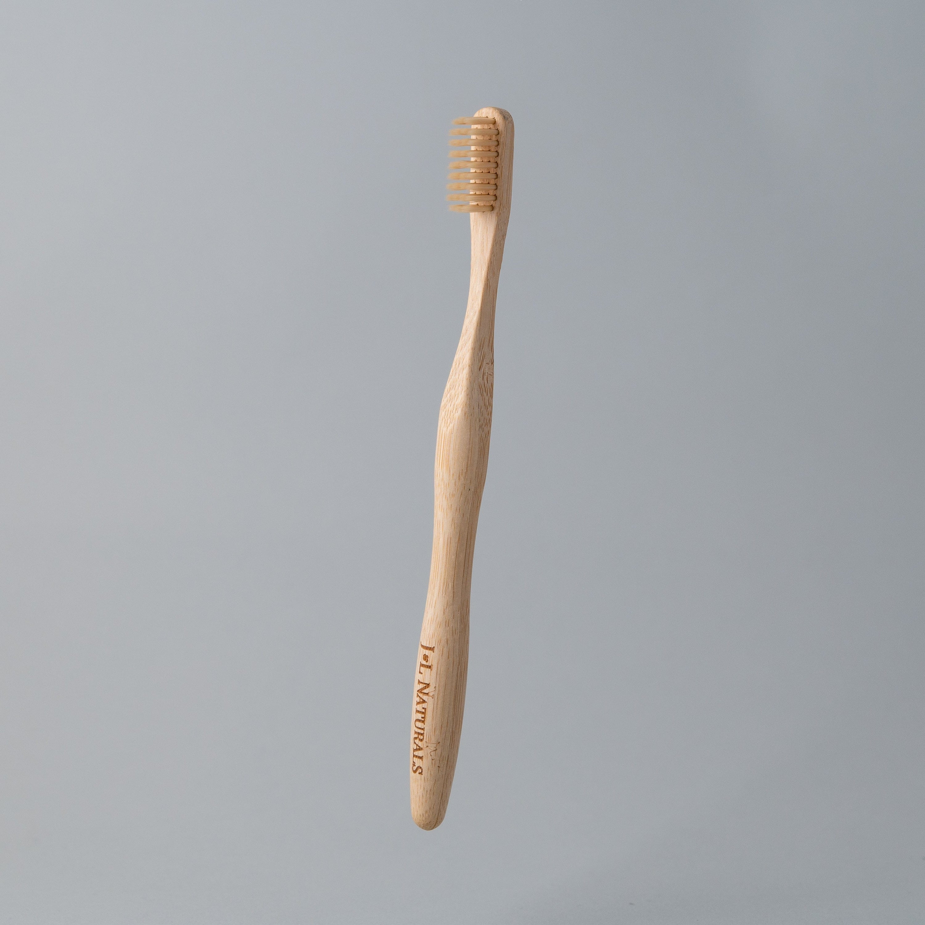 J&L Naturals Essentials Natural Bamboo Toothbrush
