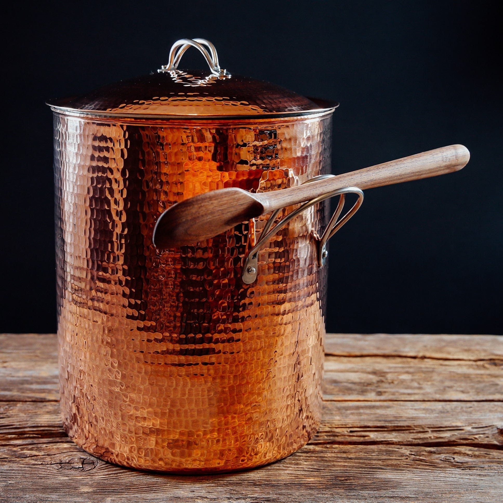 Sertodo Pots & Pans Big, Beautiful Copper Stock Pots