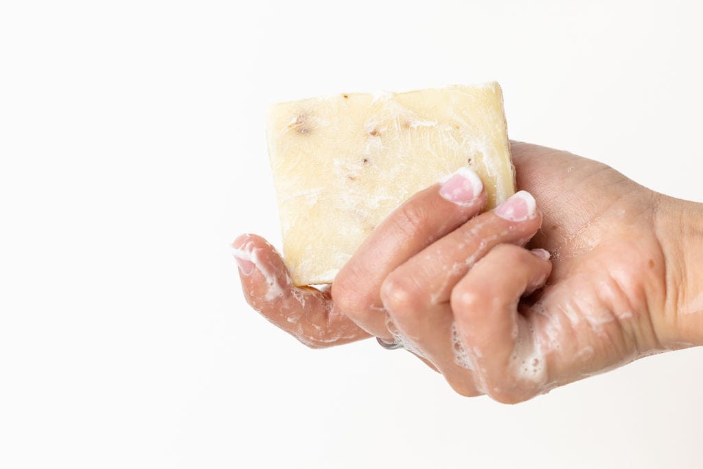 Lizush NATURAL SOAP BAR 2 x Lemongrass Natural Soap Bar, Handmade Body Soap Gift